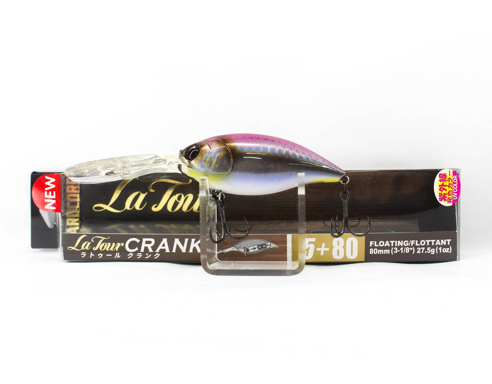 Yo Zuri La Tour Crank 5+ 80F Floating Lure R1582-KVGW (2287)