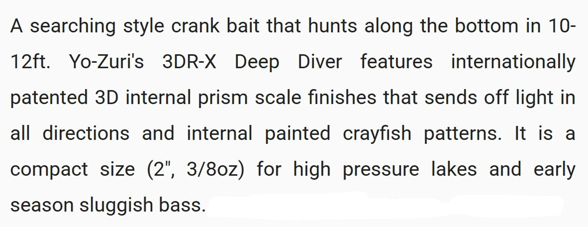 Yo Zuri 3DR-X Crank DD 50F Floating Lure R1442-MGGS (6810)