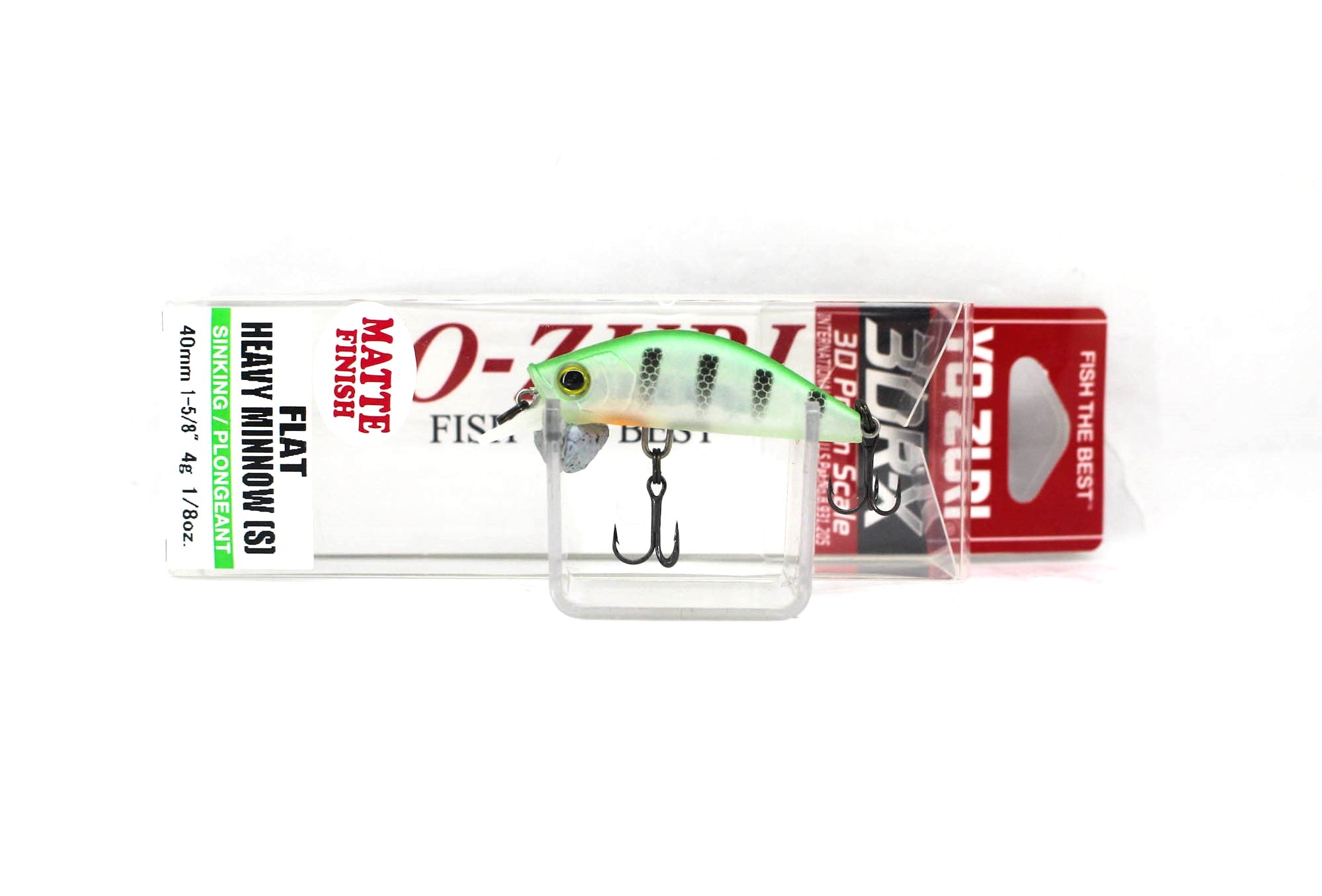 Yo Zuri 3DR-X Flat Heavy Minnow 40S Sinking Lure R1541-MGSP (7053)