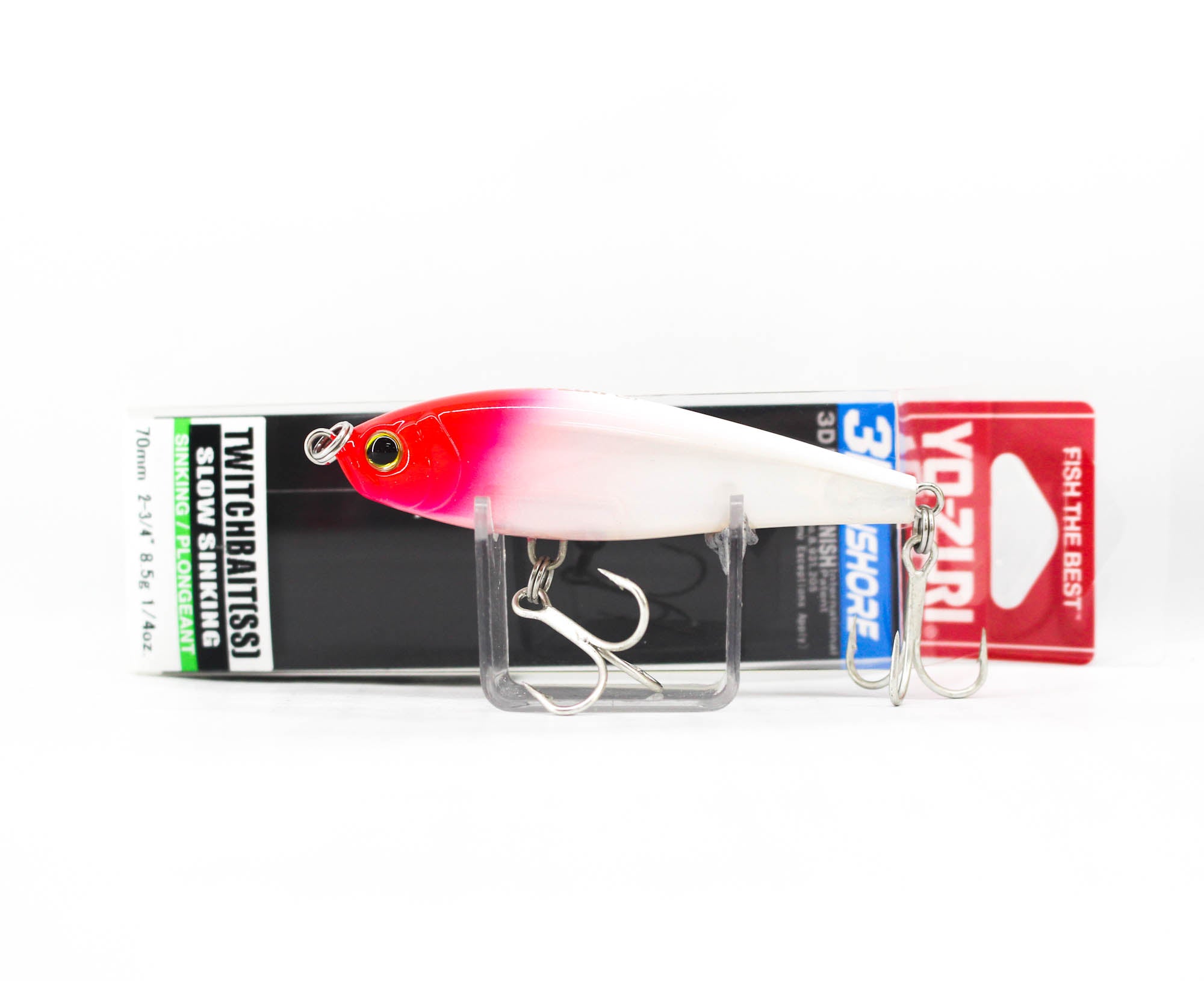 Yo Zuri Duel 3D Inshore Twitchbait 70SS Slow Sinking Lure R1207-PLC5 (7466)