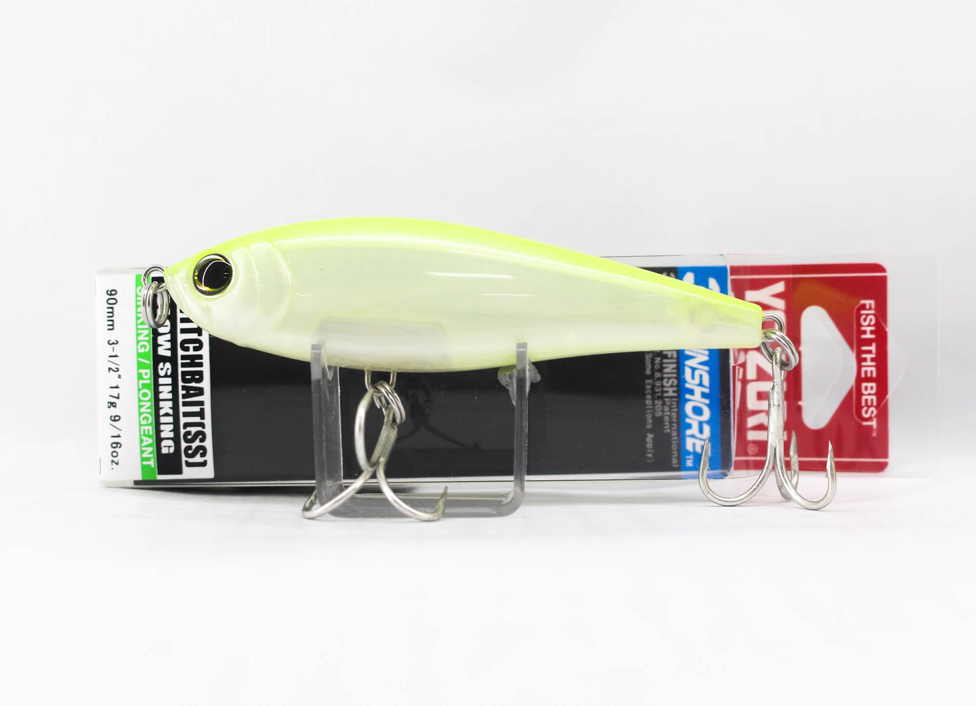 Yo Zuri Duel 3D Inshore Twitchbait 90SS Slow Sinking Lure R1208-PLCS (7527)
