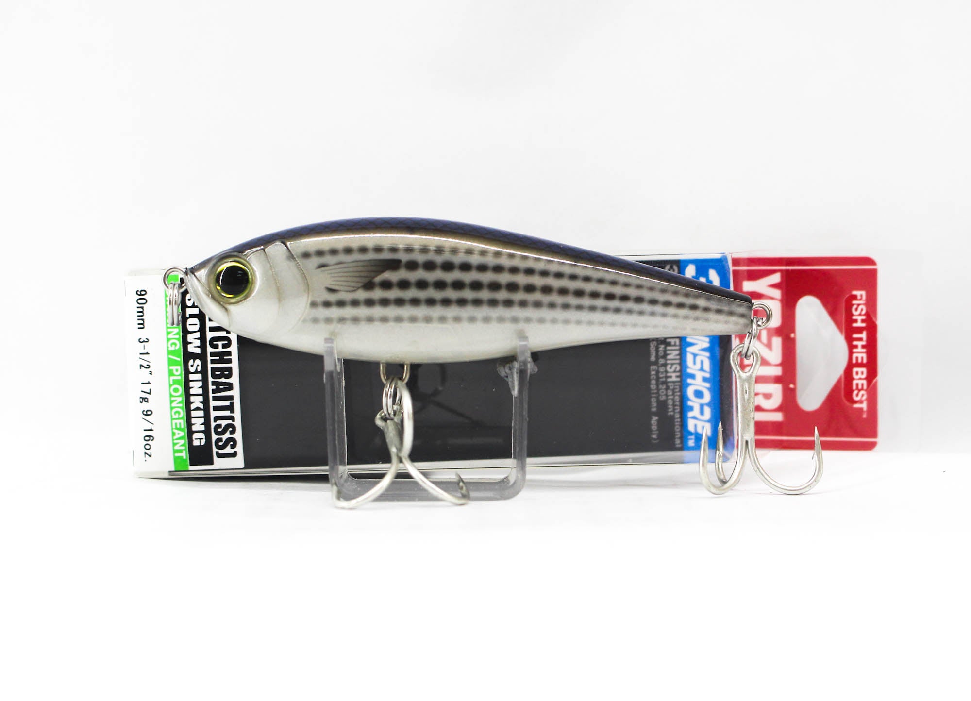 Yo Zuri Duel 3D Inshore Twitchbait 90SS Slow Sinking Lure R1208-PLMT (7534)