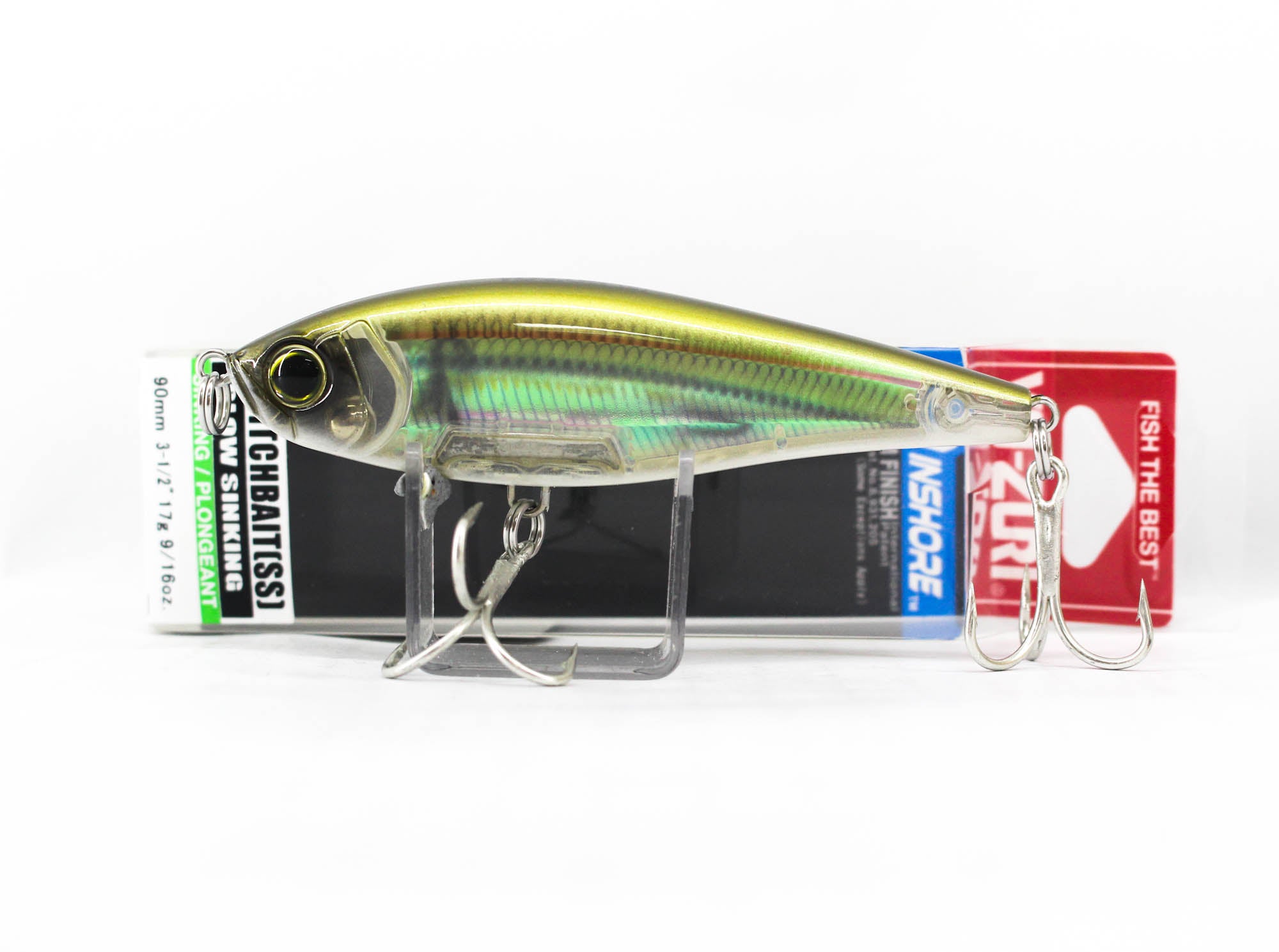 Yo Zuri Duel 3D Inshore Twitchbait 90SS Slow Sinking Lure R1208-RAC (7541)