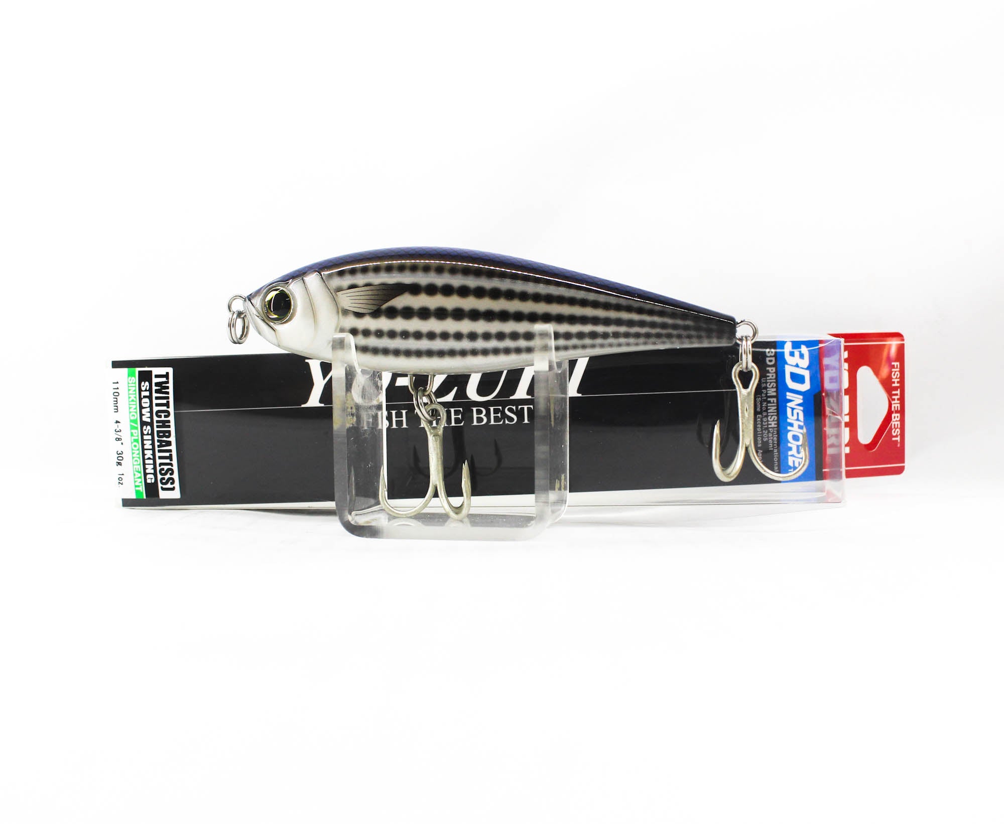 Yo Zuri Duel 3D Inshore Twitchbait 110SS Slow Sinking Lure R1348-PLMT (7589)
