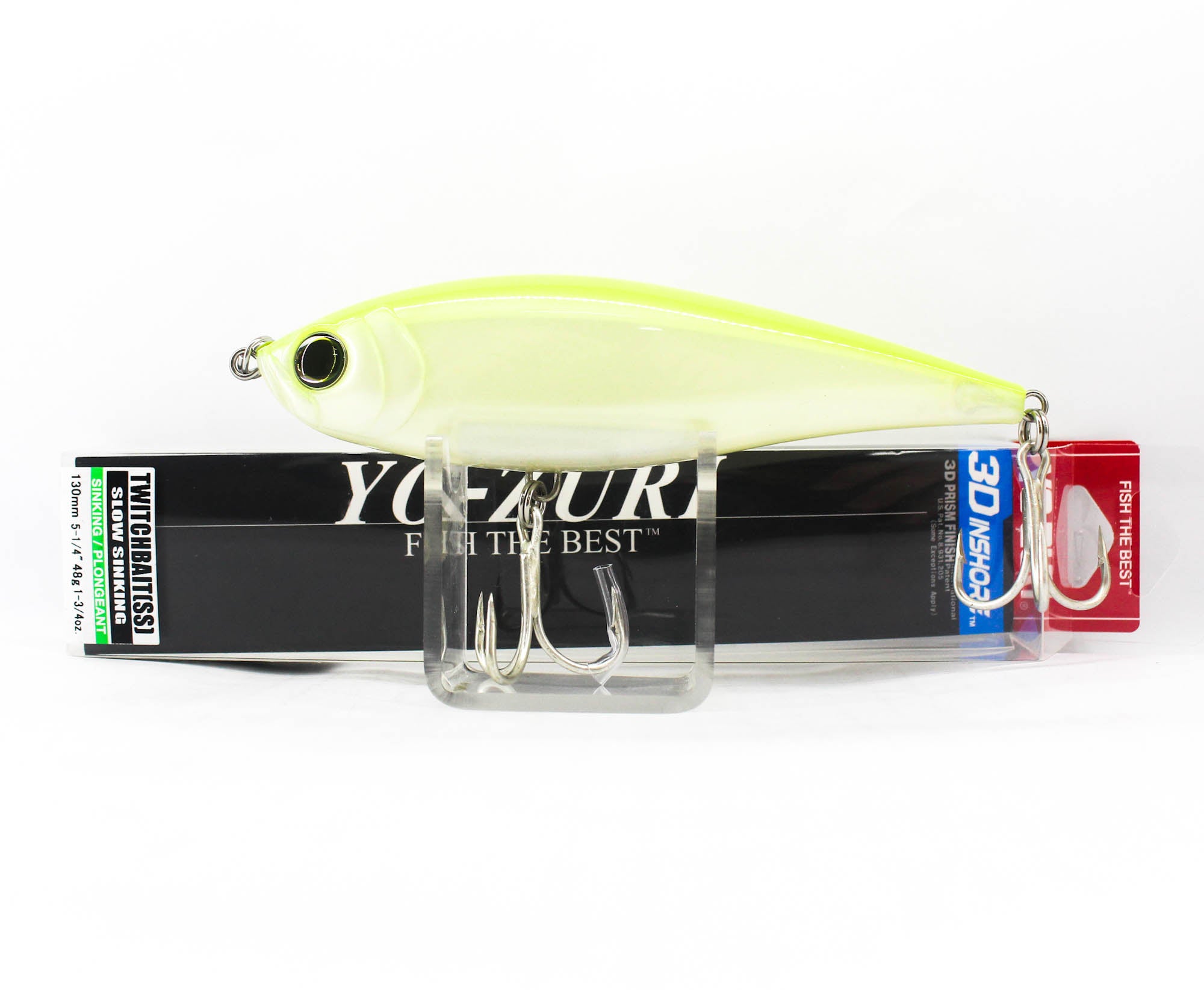 Yo Zuri Duel 3D Inshore Twitchbait 130SS Slow Sinking Lure R1349-PLCS (7626)