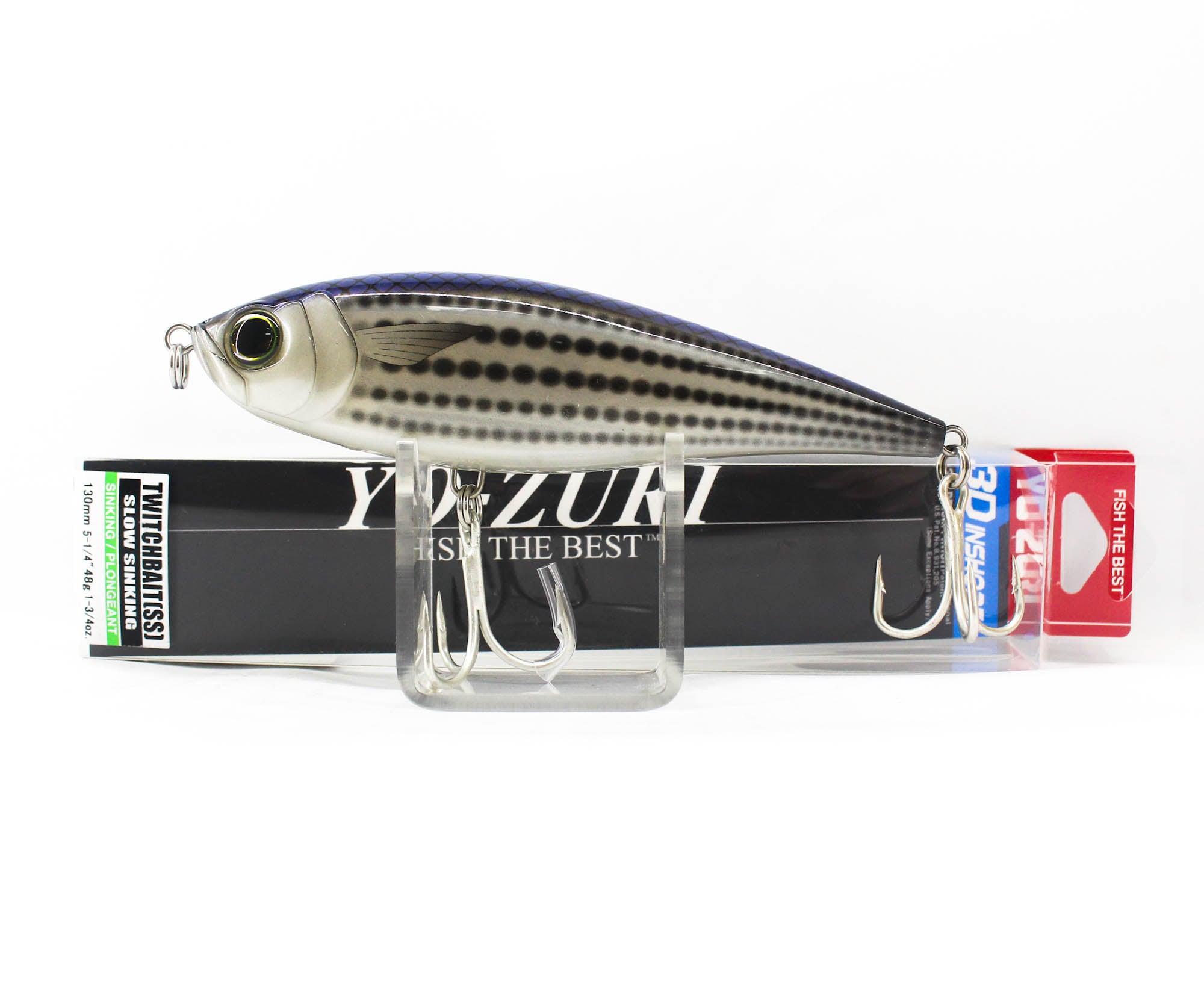 Yo Zuri Duel 3D Inshore Twitchbait 130SS Slow Sinking Lure R1349-PLMT (7633)