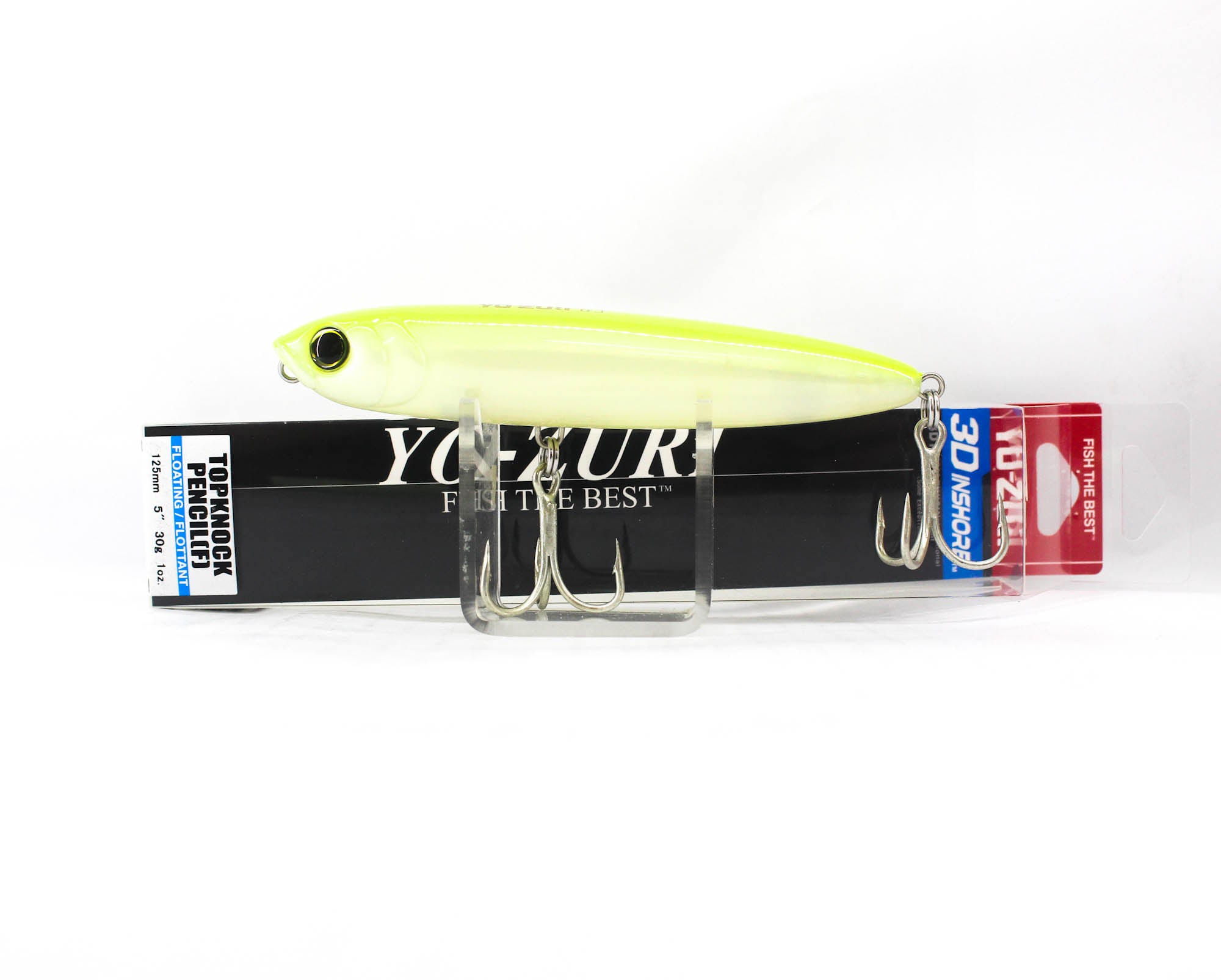 Yo Zuri Duel 3D Inshore Topknock Pencil 125 Floating Lure R1369-PLCS (7725)