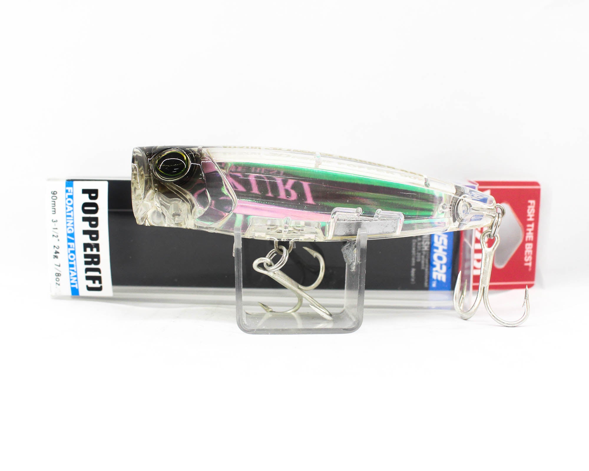 Yo Zuri Duel 3D Inshore Popper 90F Floating Lure R1411-TM (7909)