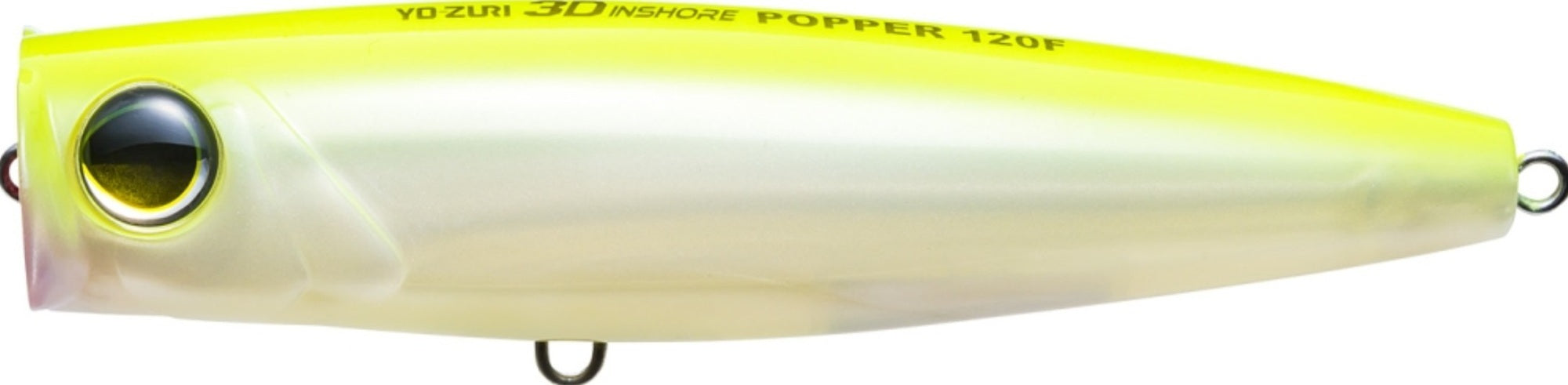 Yo Zuri Duel 3D Inshore Popper 120F Floating Lure R1412-PLCS (7923)
