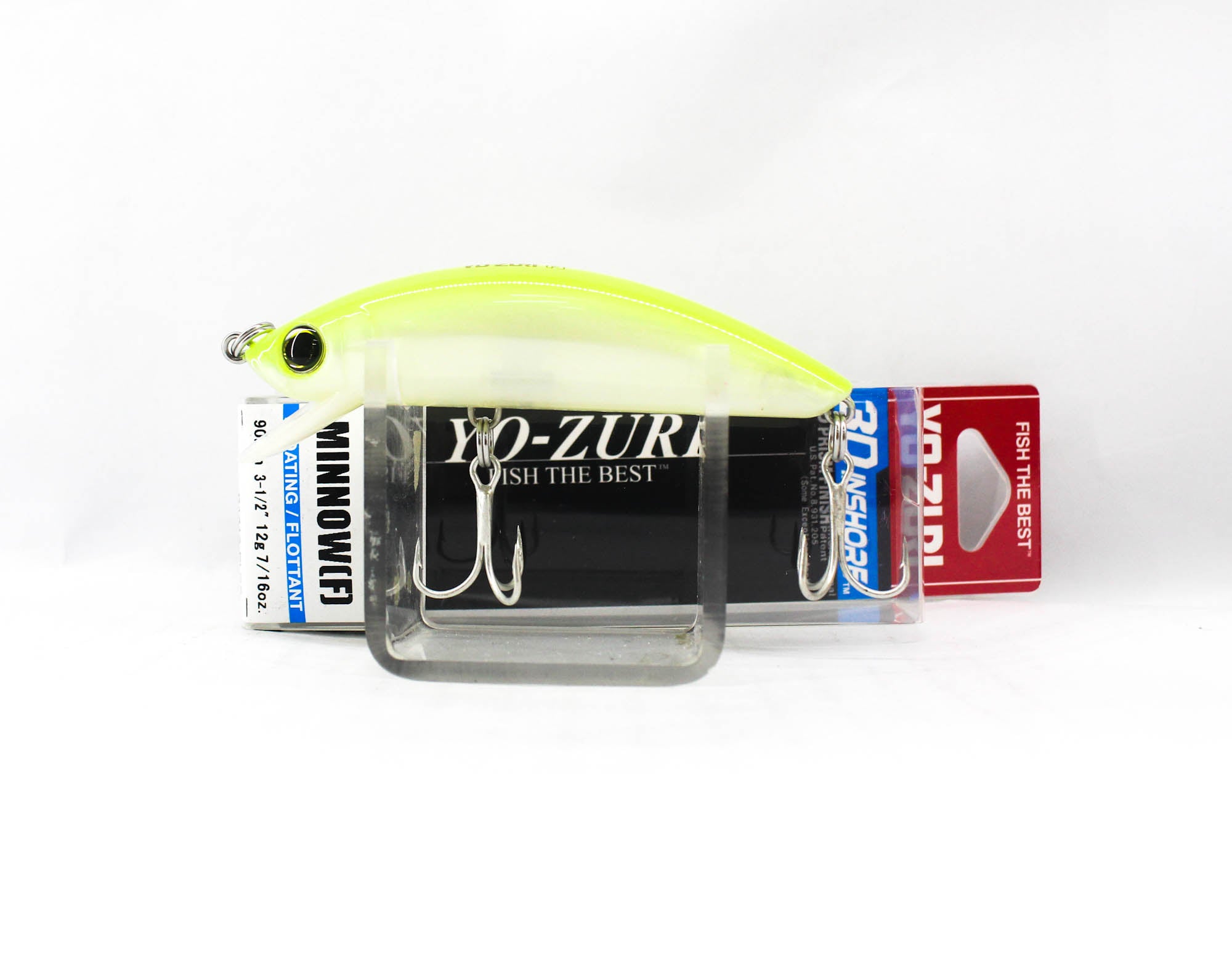Yo Zuri Duel 3D Inshore Minnow 90 Floating Lure R1212-PLCS (7978)