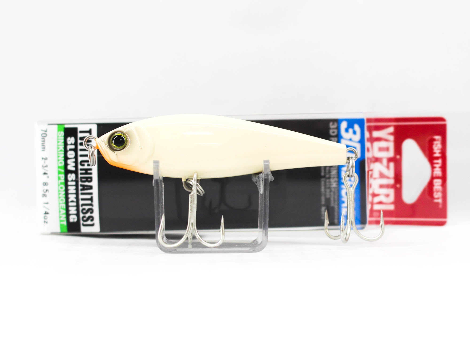 Yo Zuri Duel 3D Inshore Twitchbait 70SS Slow Sinking Lure R1207-BN (8760)
