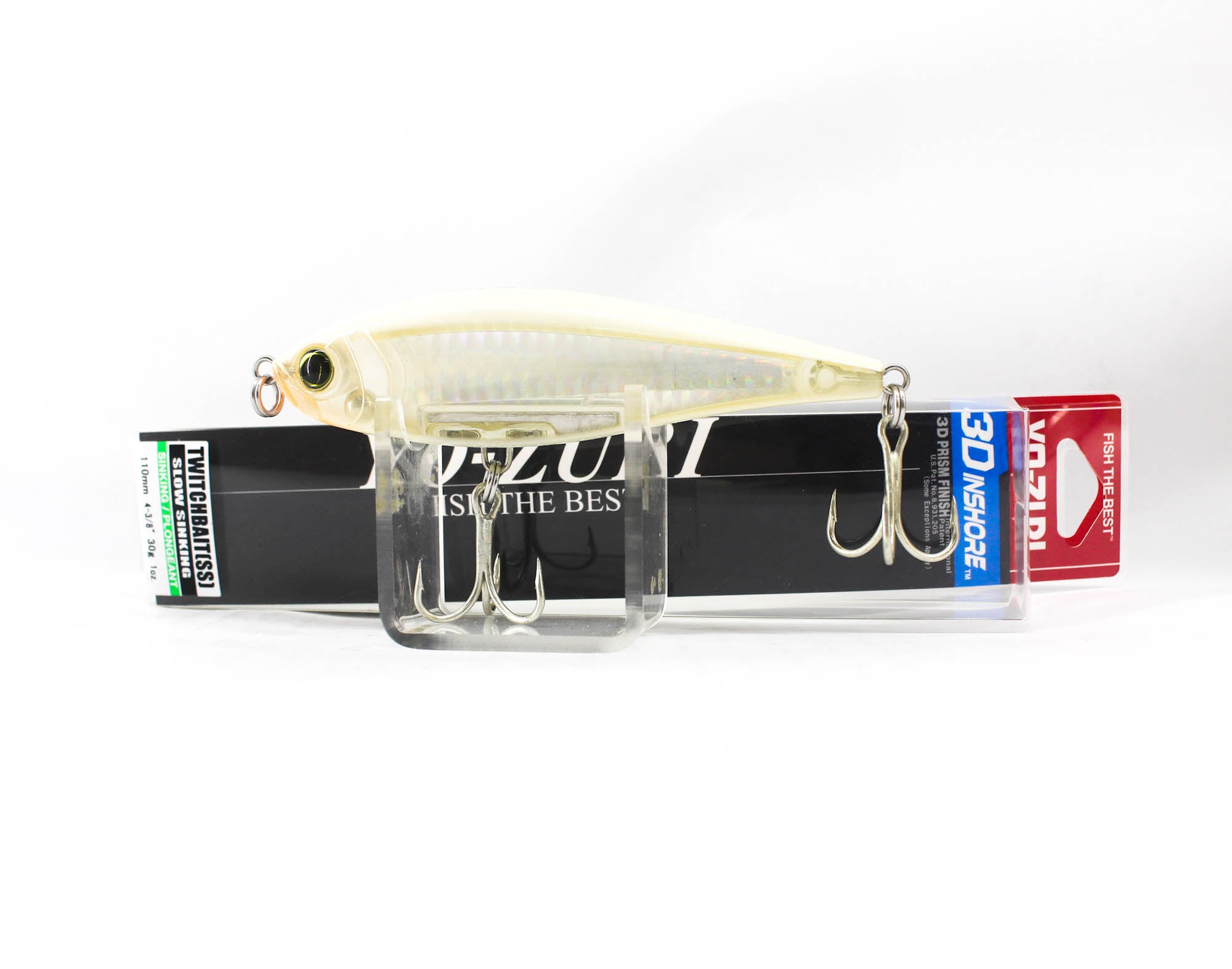 Yo Zuri Duel 3D Inshore Twitchbait 110SS Slow Sinking Lure R1348-HBNS (8944)