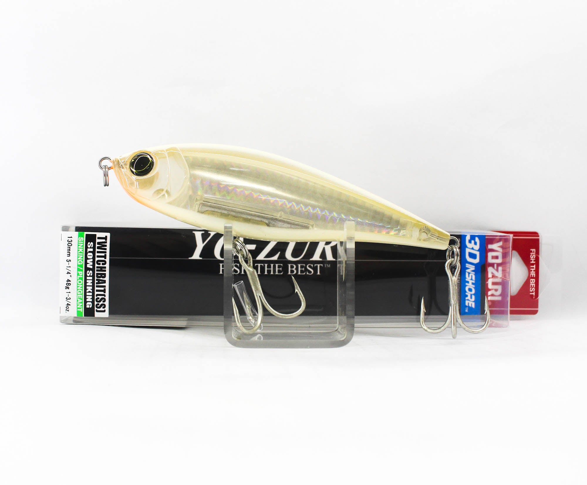 Yo Zuri Duel 3D Inshore Twitchbait 130SS Slow Sinking Lure R1349-HBNS (9026)