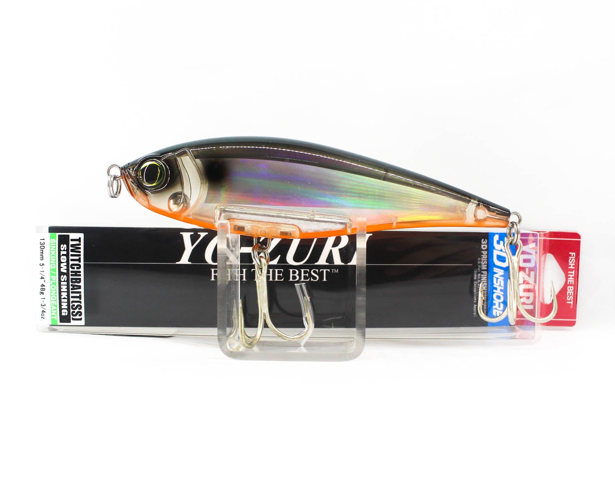 Yo Zuri Duel 3D Inshore Twitchbait 130SS Slow Sinking Lure R1349-HTS (9040)
