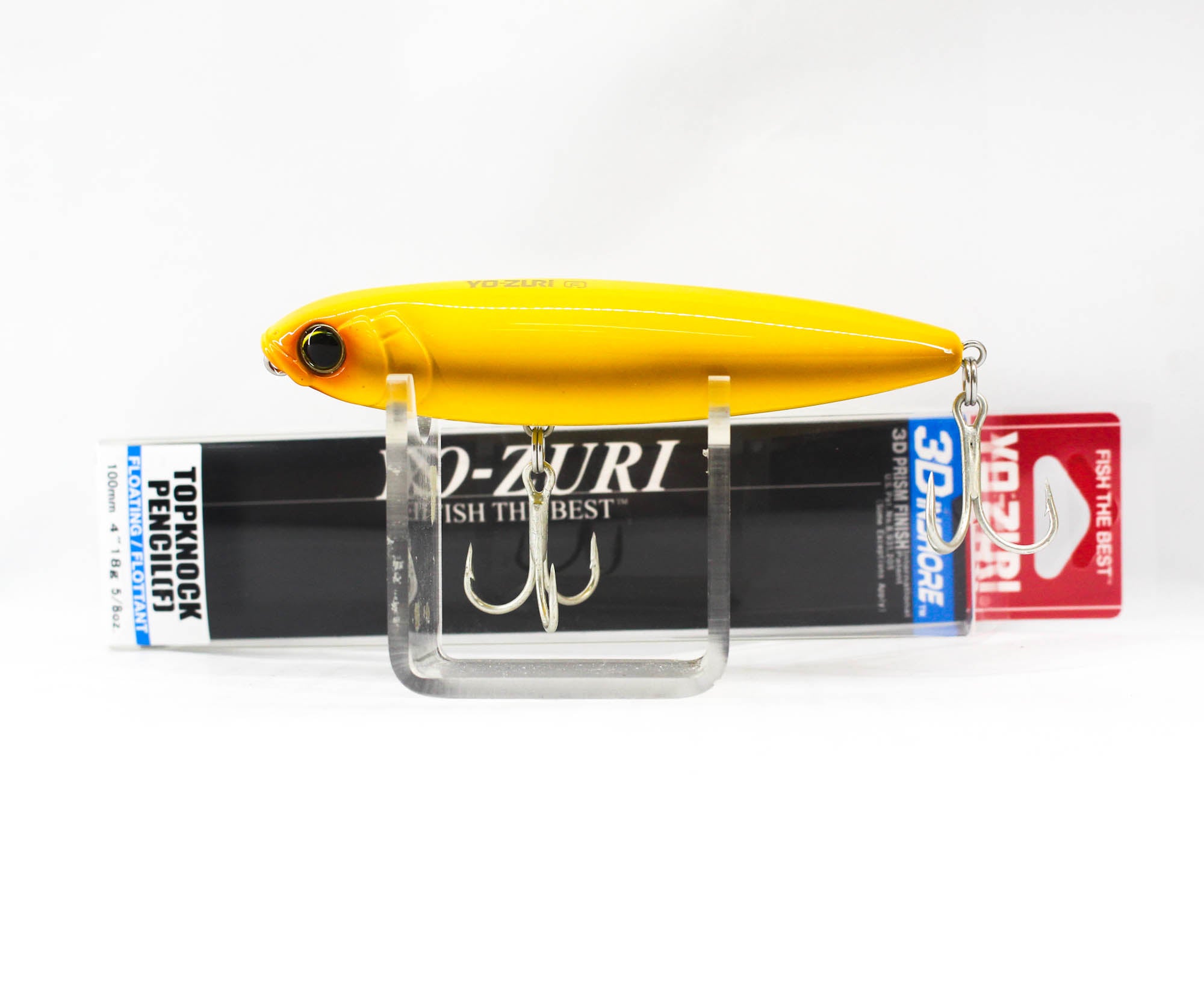 Yo Zuri Duel 3D Inshore Topknock Pencil 100 Floating Lure R1350-YELL (9170)