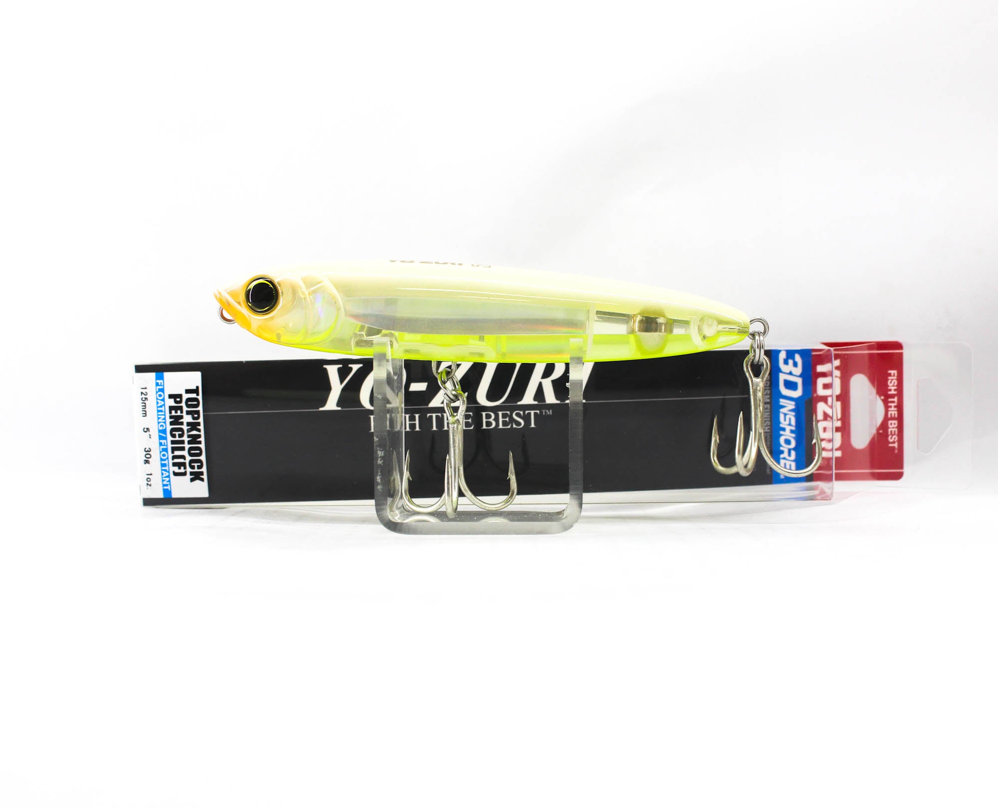 Yo Zuri Duel 3D Inshore Topknock Pencil 125 Floating Lure R1369-HBSC (9194)