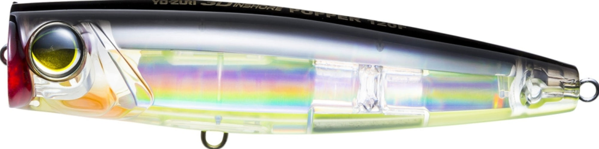 Yo Zuri Duel 3D Inshore Popper 90F Floating Lure R1411-BSCL (9545)