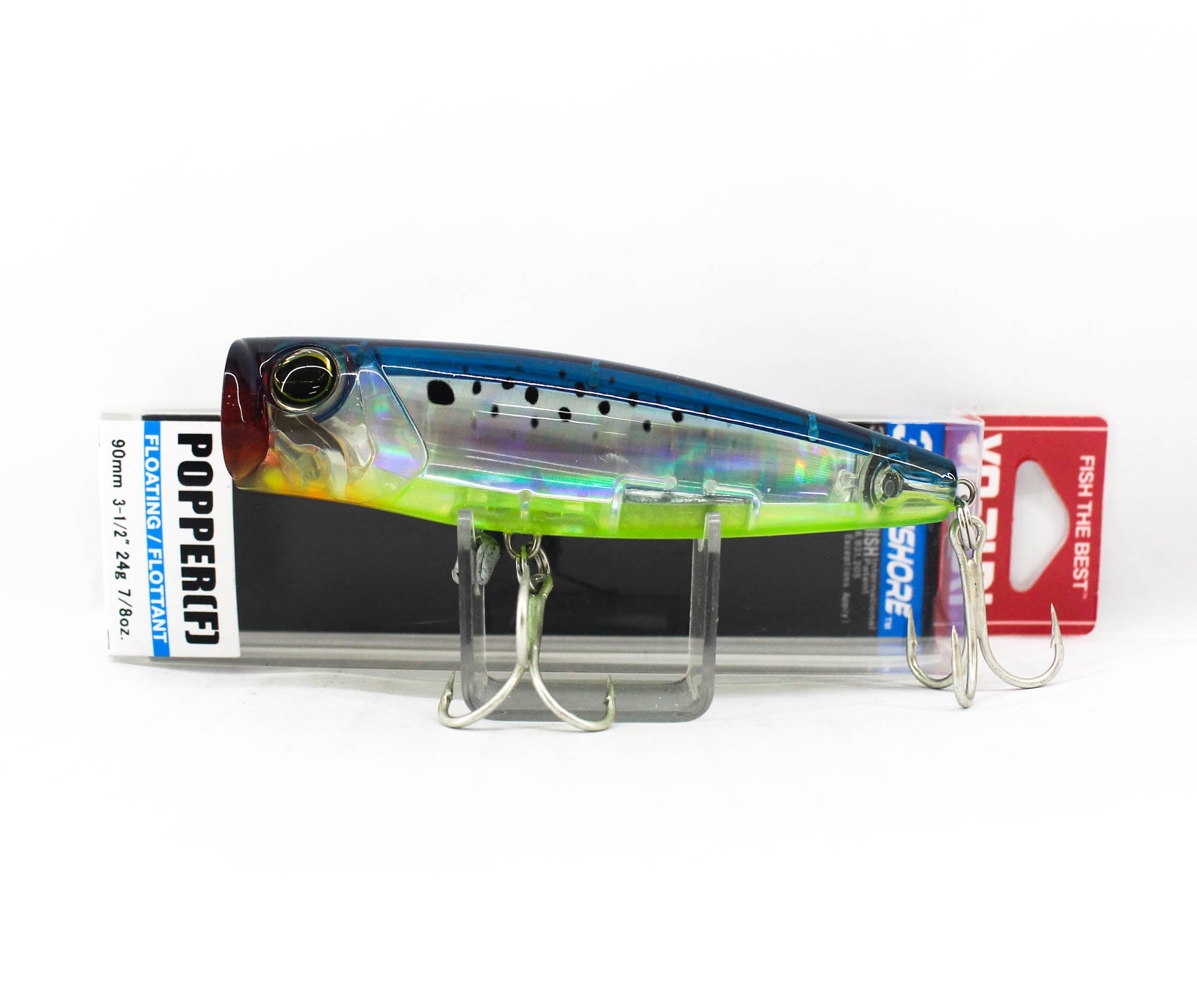 Yo Zuri Duel 3D Inshore Popper 90F Floating Lure R1411-MDG (9583)