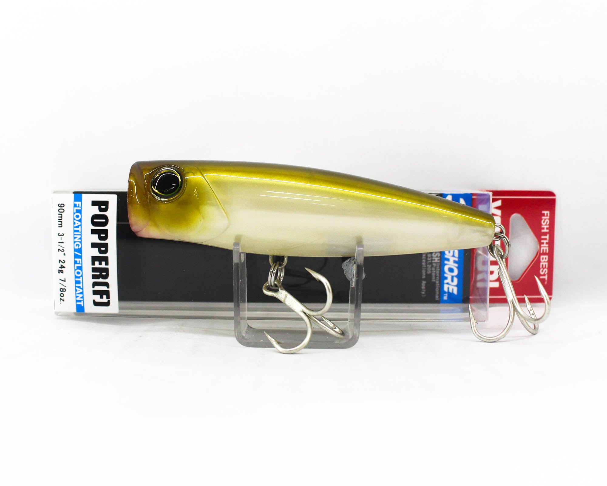 Yo Zuri Duel 3D Inshore Popper 90F Floating Lure R1411-POL (9620)