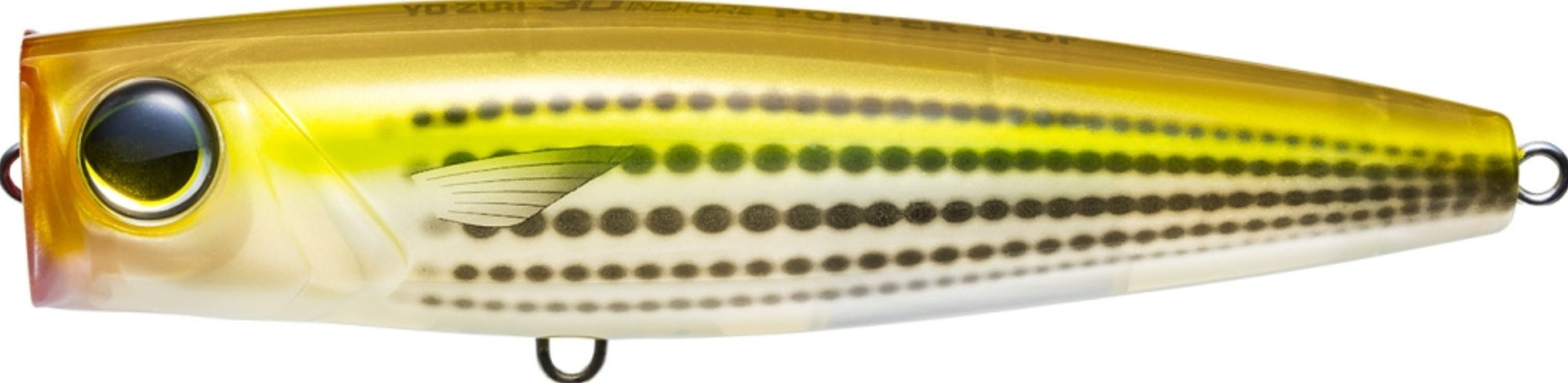 Yo Zuri Duel 3D Inshore Popper 90F Floating Lure R1411-YMT (9675)