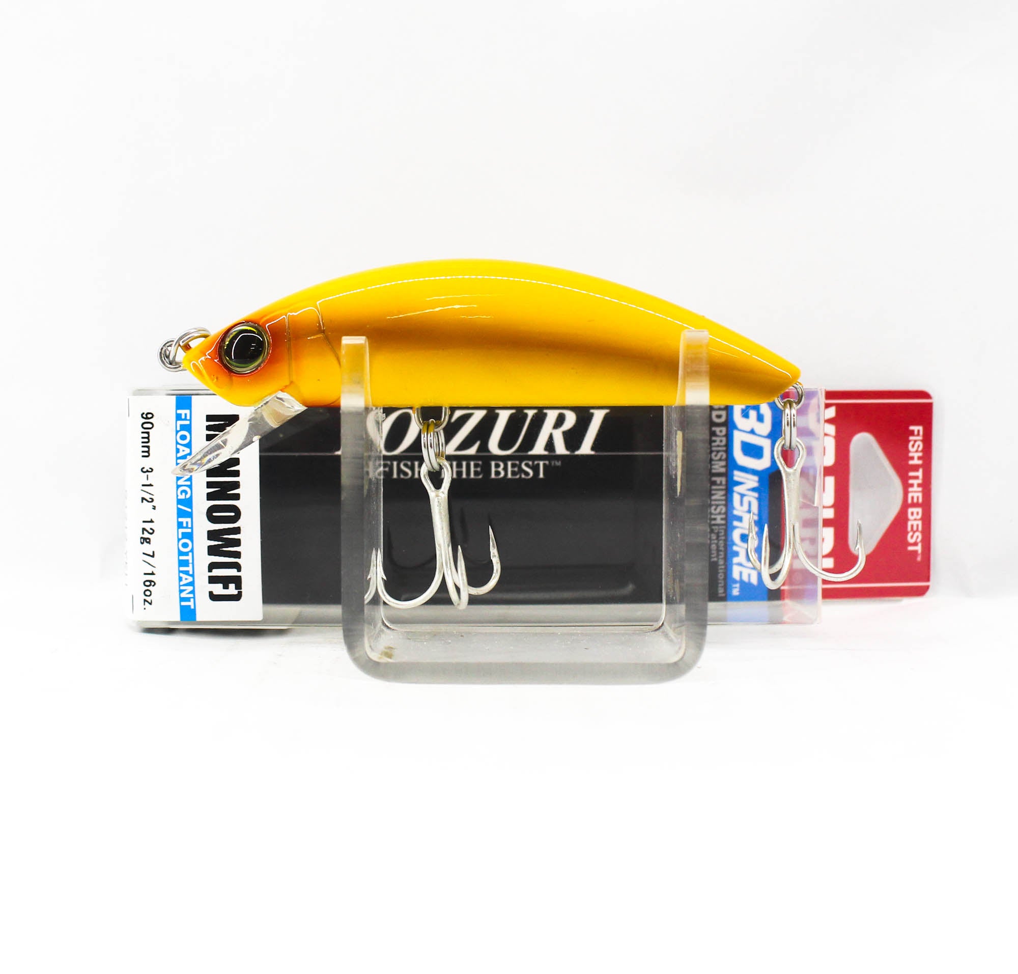 Yo Zuri Duel 3D Inshore Minnow 90 Floating Lure R1212-YELL (9972)