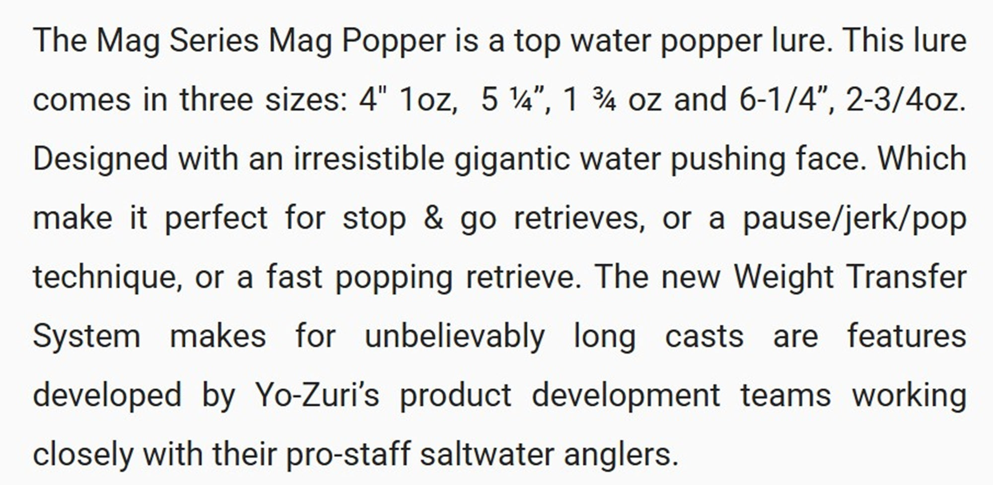 Yo Zuri Mag Popper 100F Floating Lure R1598-BONE (0220)
