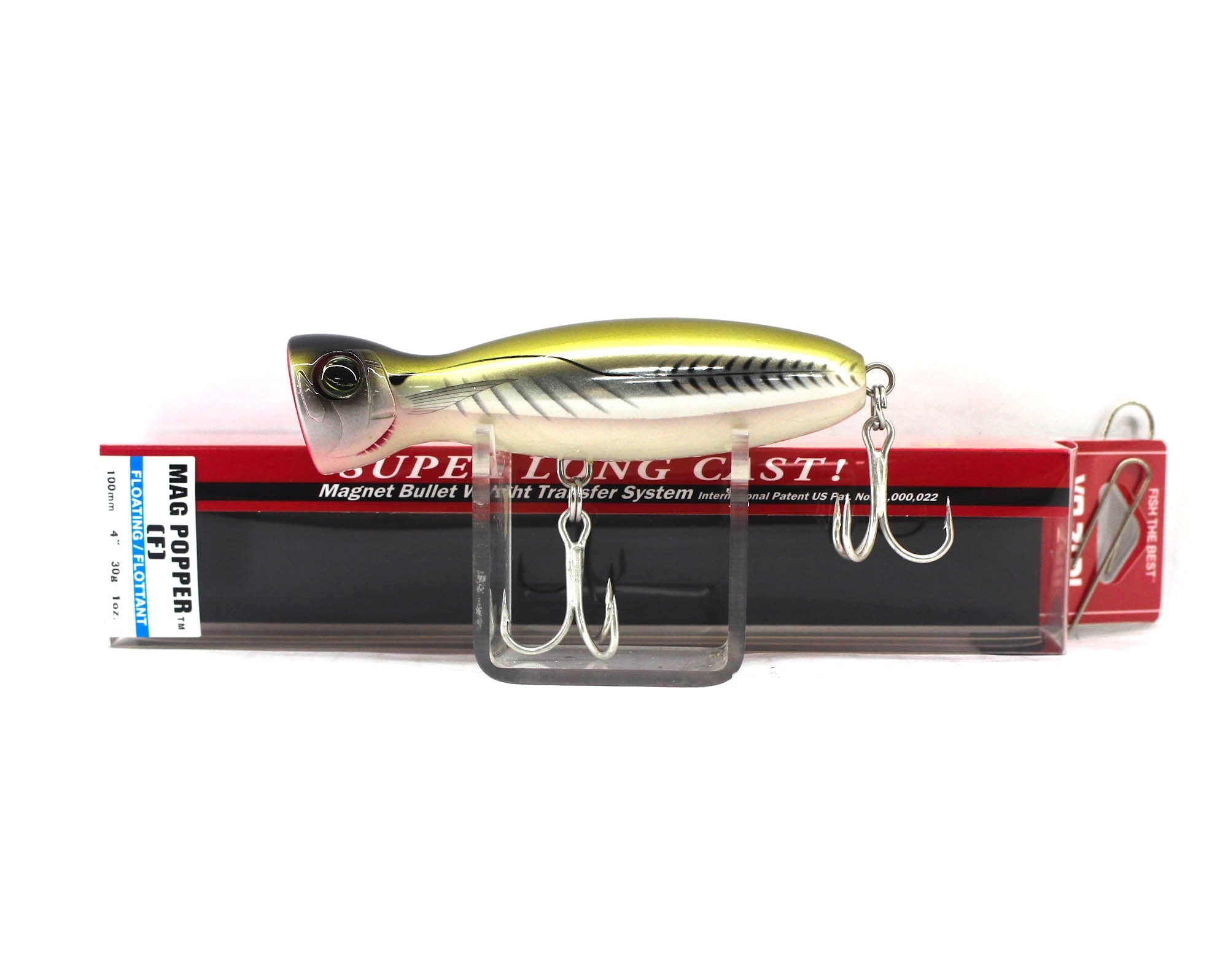 Yo Zuri Mag Popper 100F Floating Lure R1598-HAJ (0251)