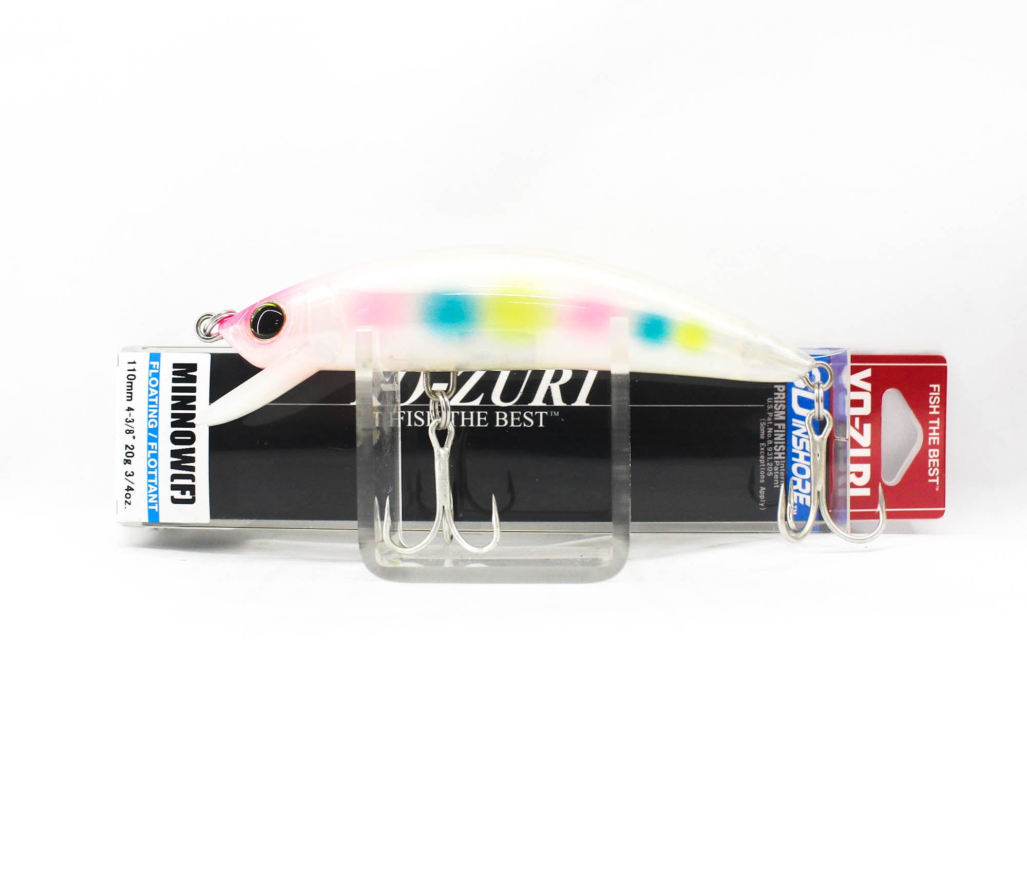 Yo Zuri Duel 3D Inshore Minnow 110 Floating Lure R1213-PCA (0831)