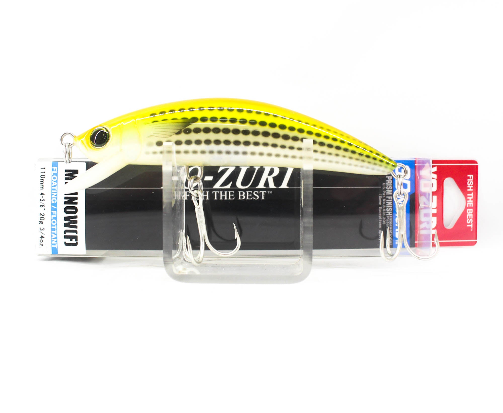 Yo Zuri Duel 3D Inshore Minnow 110 Floating Lure R1213-YMT (0923)