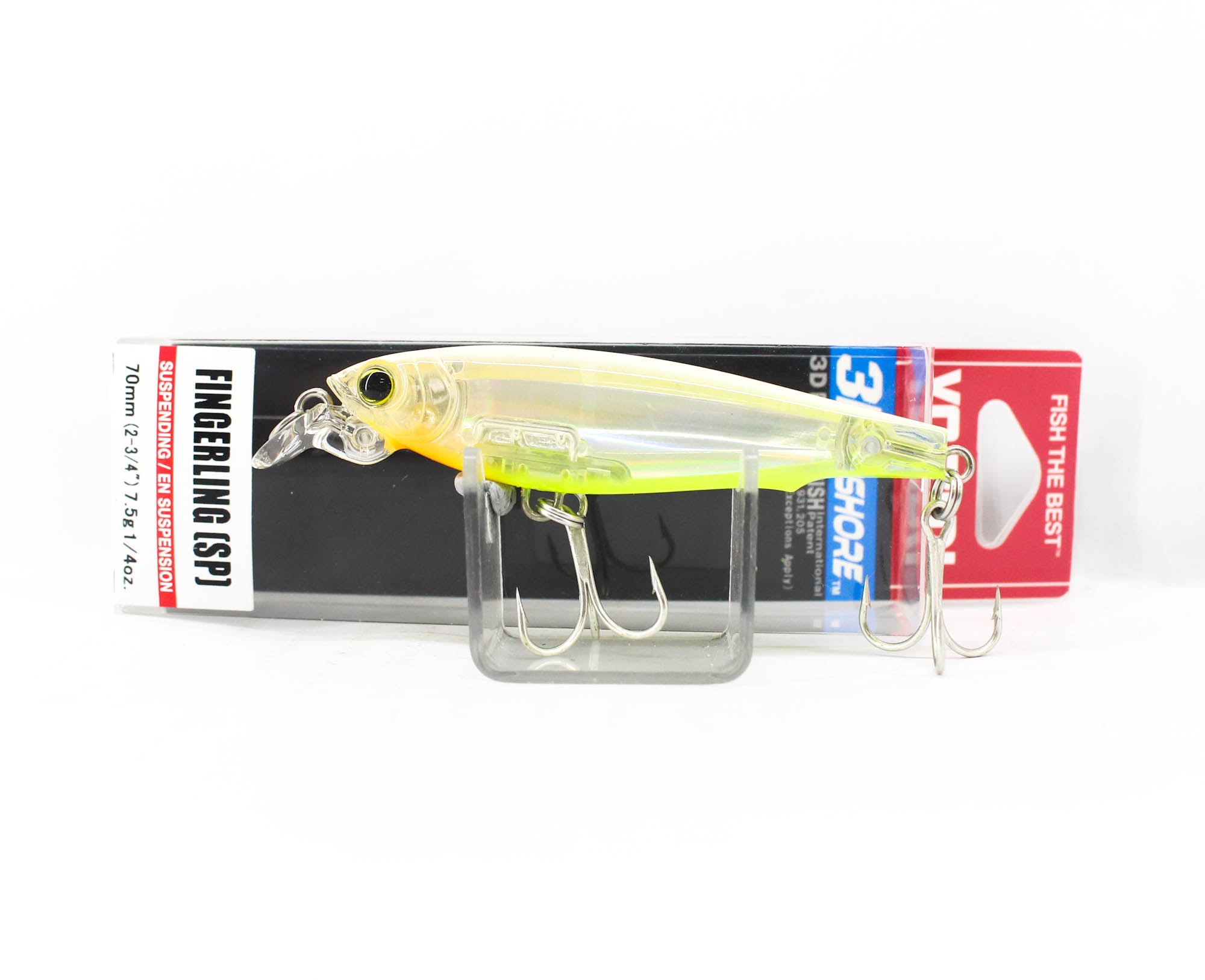 Yo Zuri Duel 3D Inshore Fingerling 70SP Suspend Lure R1409-HBSC (1067)