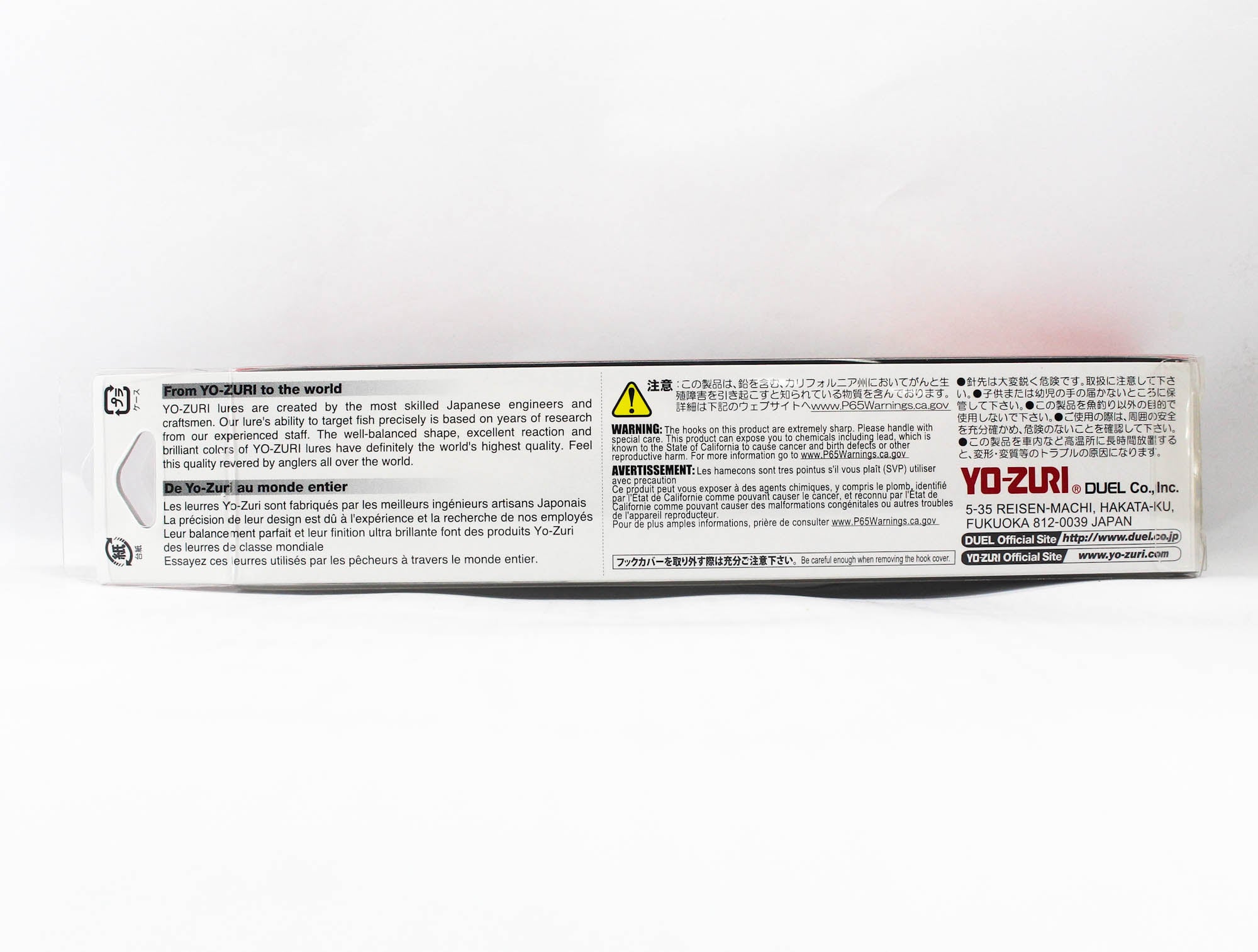 Yo Zuri Duel 3D Diver 120 Sinking Lure R1455-CPFT (1258)
