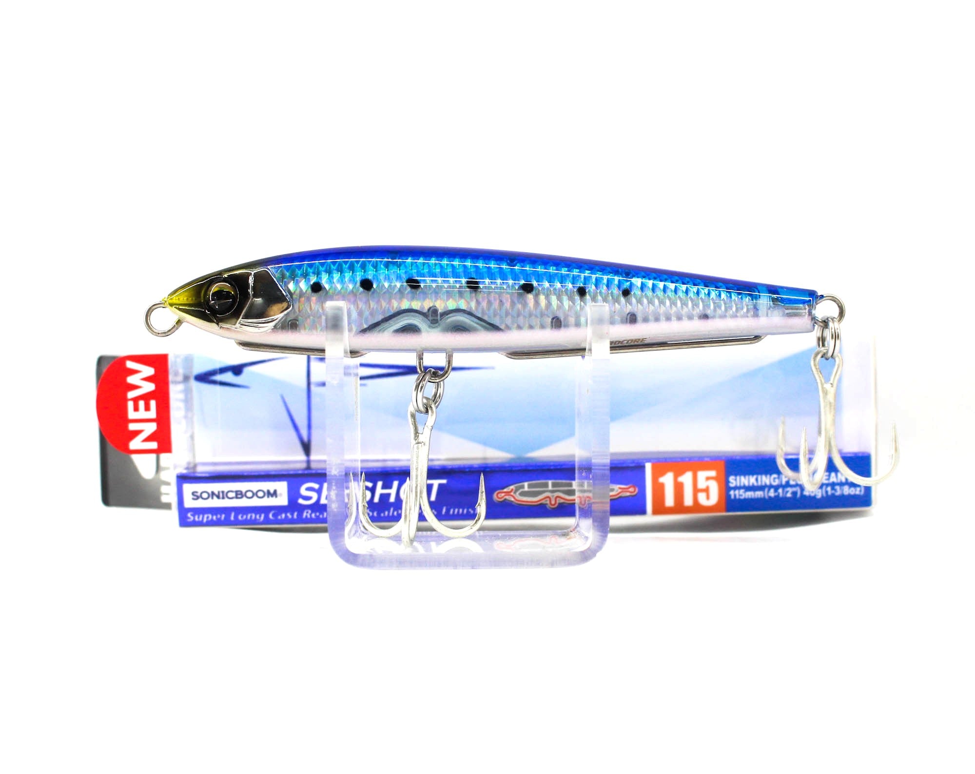 Yo Zuri Duel Sonic Boom SB Shot 115S Sinking Lure F1270-HIW (3139)