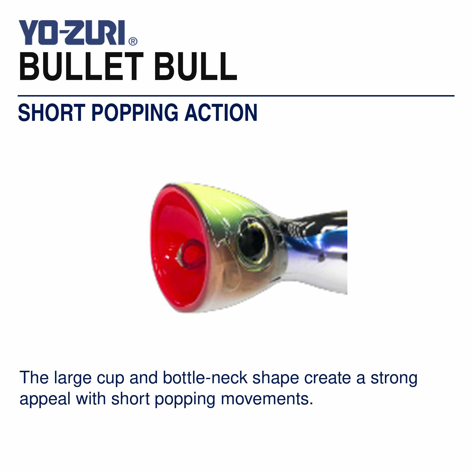 Yo Zuri Duel Hardcore Bullet Bull 190 mm Floating Lure F1295-HKVK (8387)