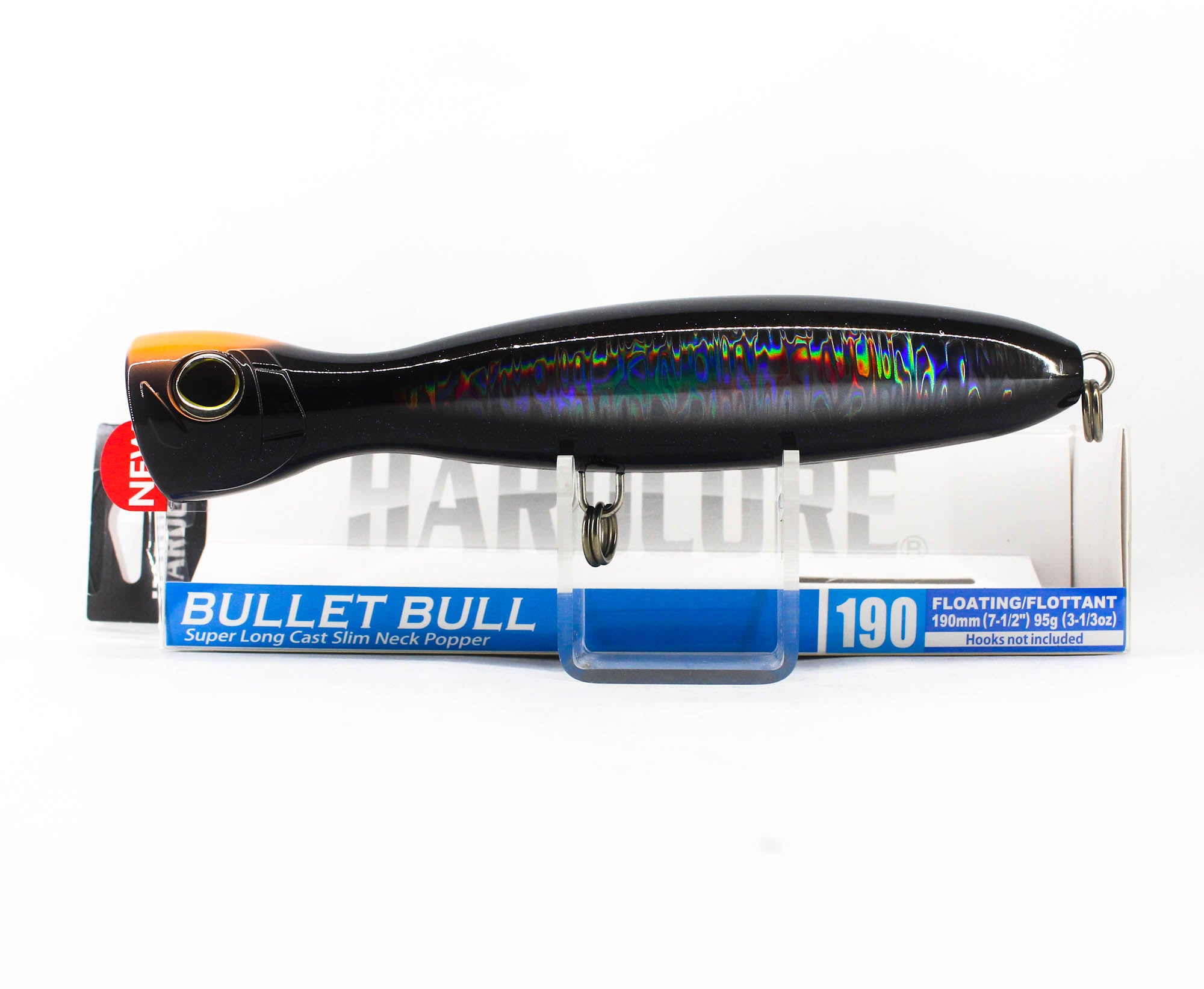 Yo Zuri Duel Hardcore Bullet Bull 190 mm Floating Lure F1295-HSBL (8417)