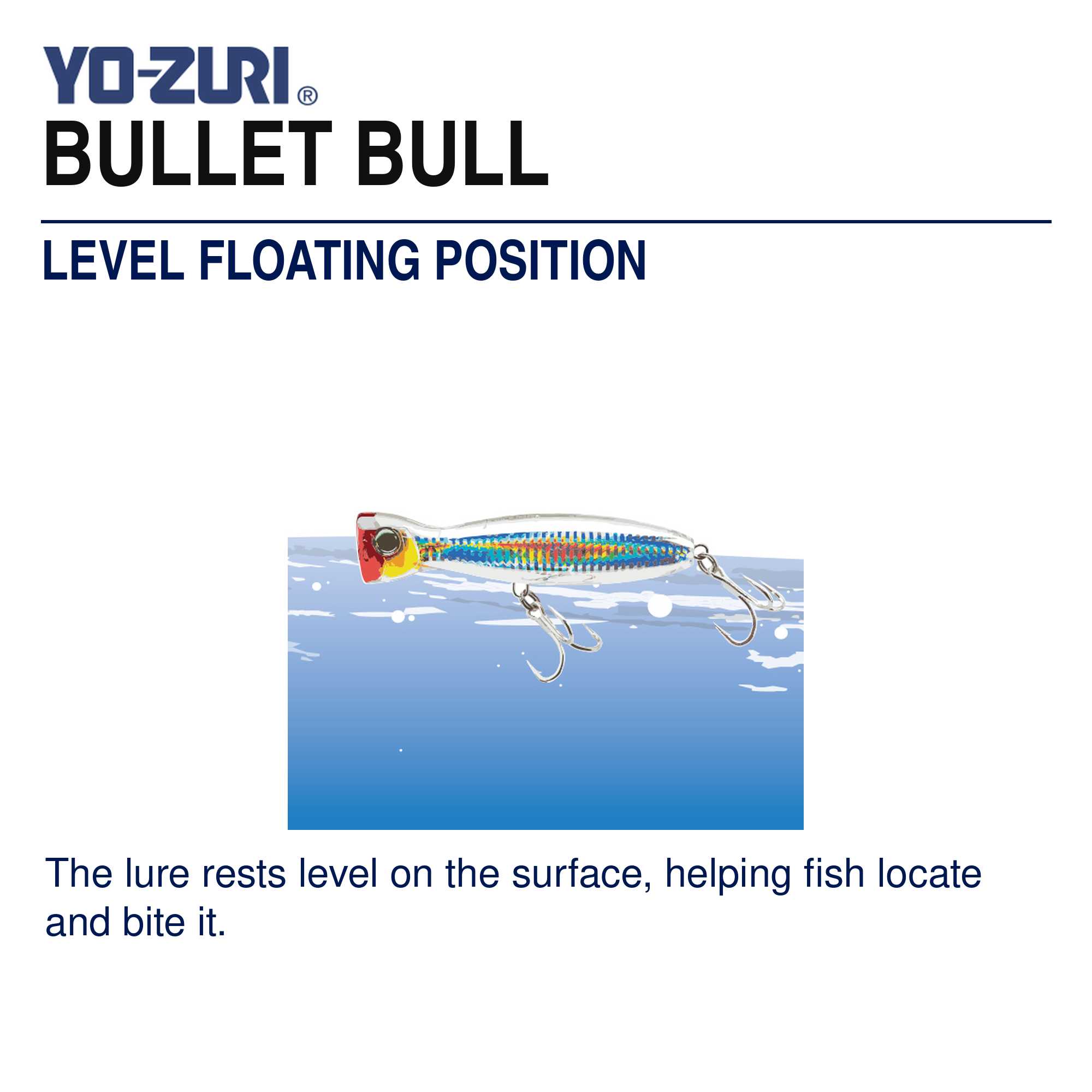 Yo Zuri Duel Hardcore Bullet Bull 190 mm Floating Lure F1295-HTMF (8448)