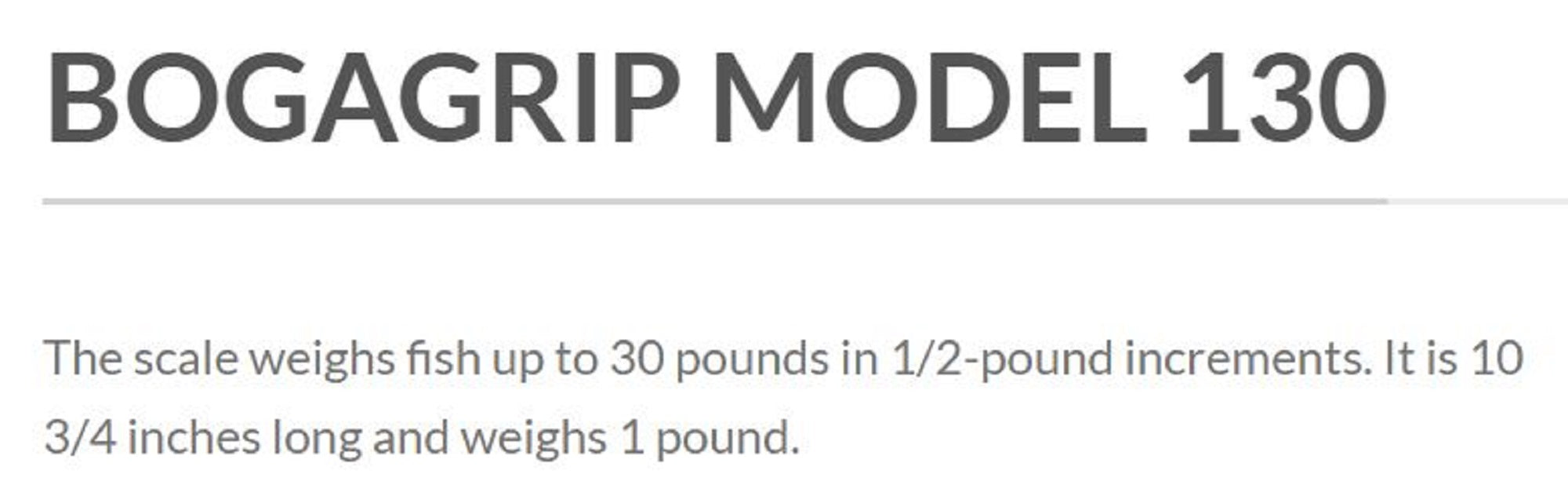 Easta Boga Grip Fish Handling Tool 30lb SPECIAL (0260)