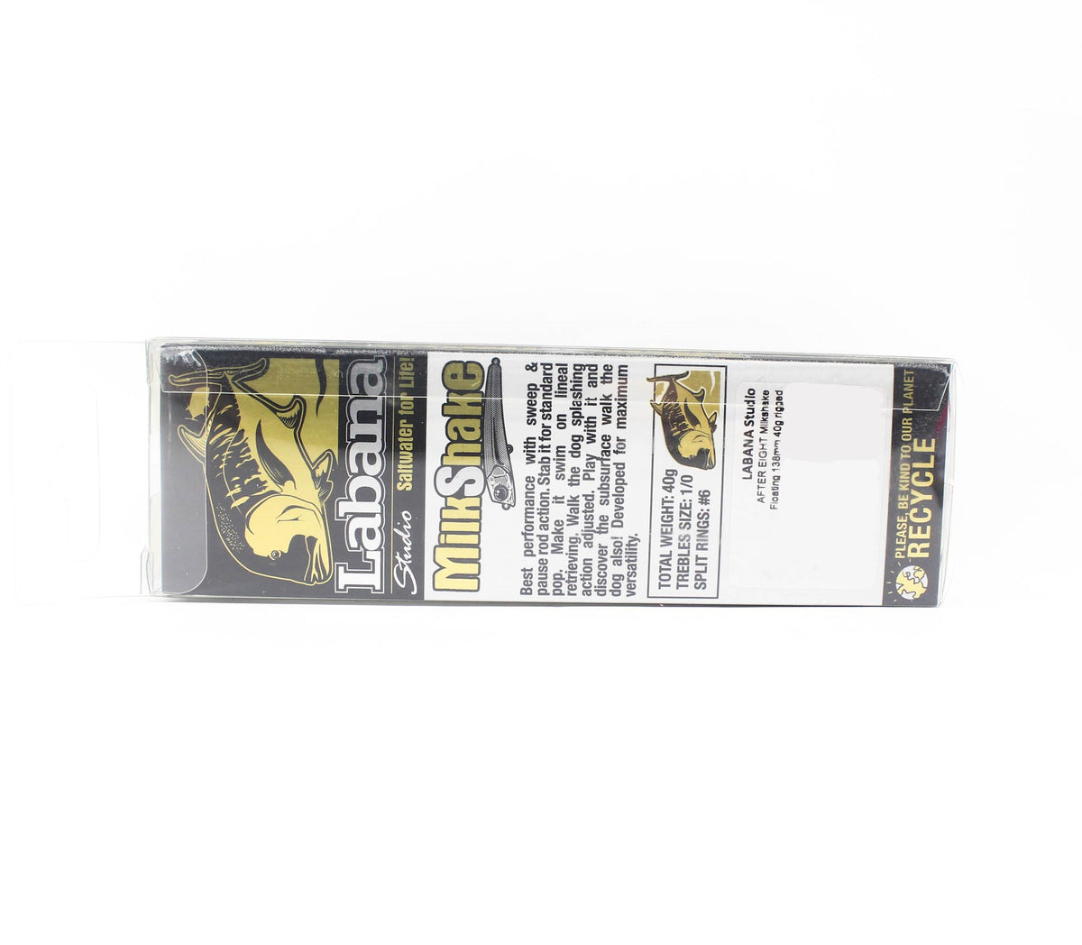 Pardeep Labana Labana Studio Milkshake 138 mm 40 grams Floating Lure Syrup (0728)