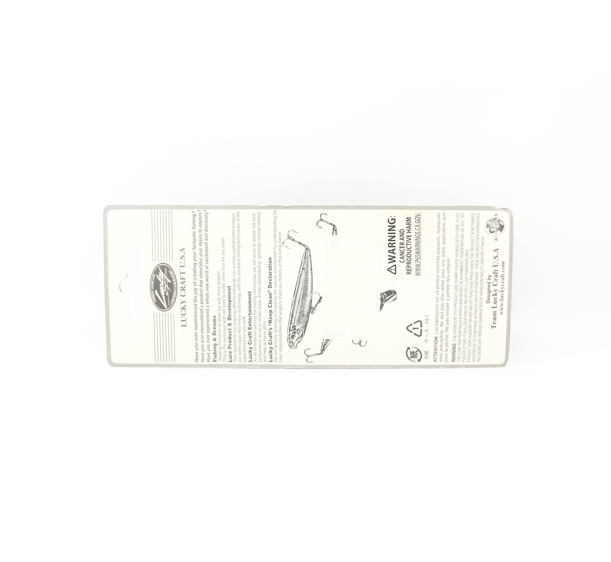 Sale Lucky Craft Gun Fish 95F Floating Lure Shell White (2856)
