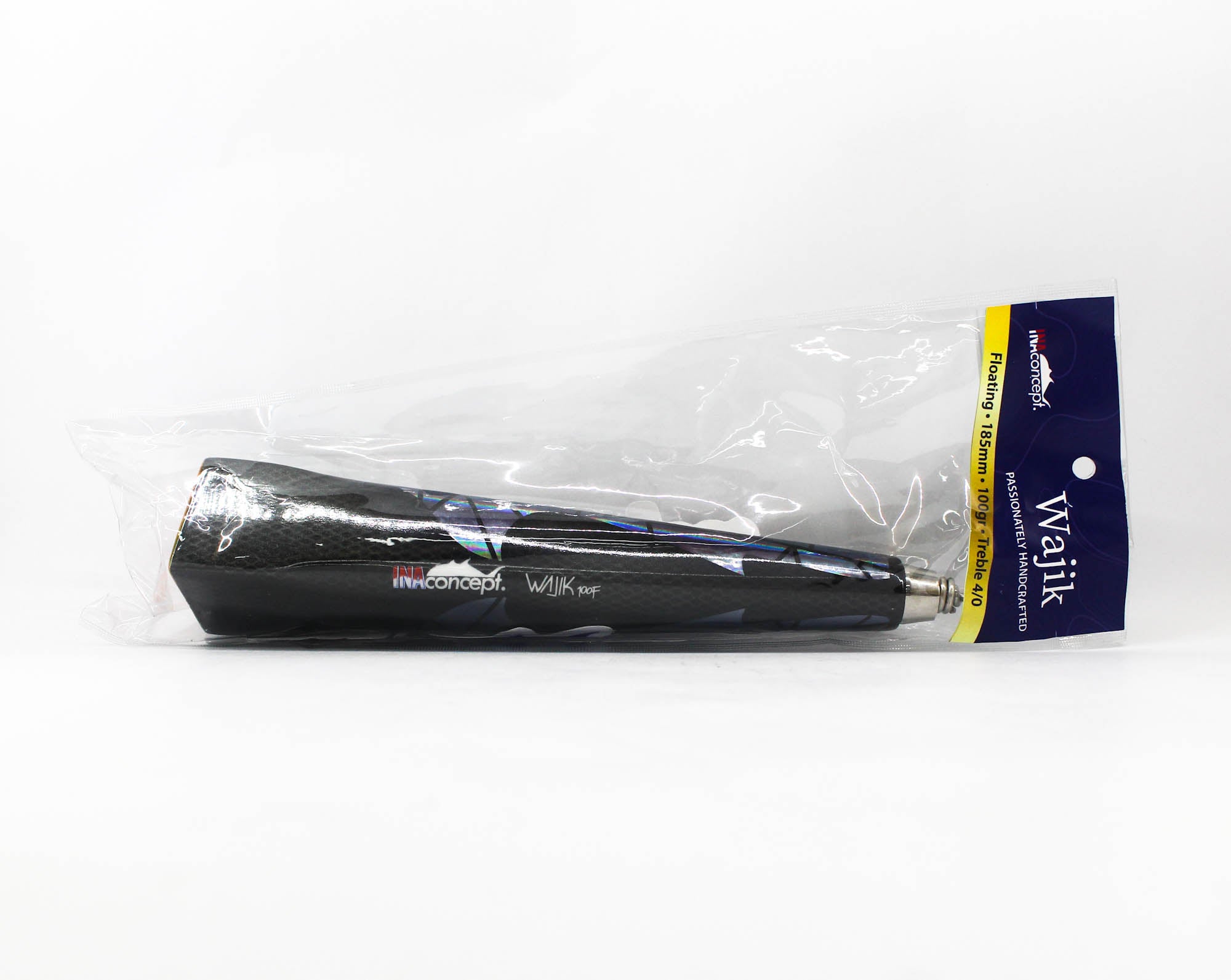 Ina Concept Wajik 185mm 100 grams Popper Floating Lure Black (4001)