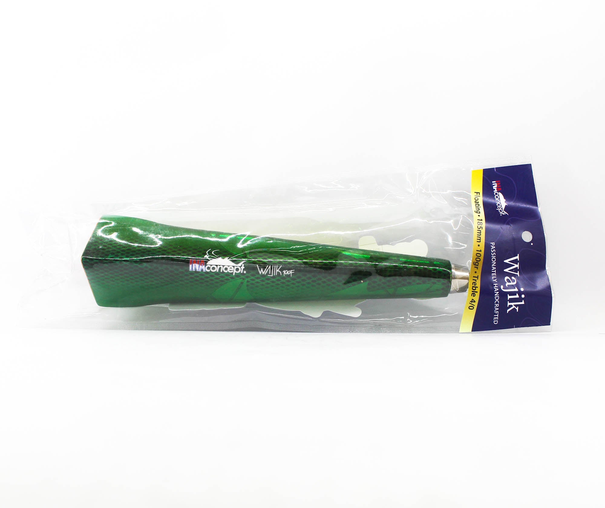 Ina Concept Wajik 185mm 100 grams Popper Floating Lure Emerald (4006)