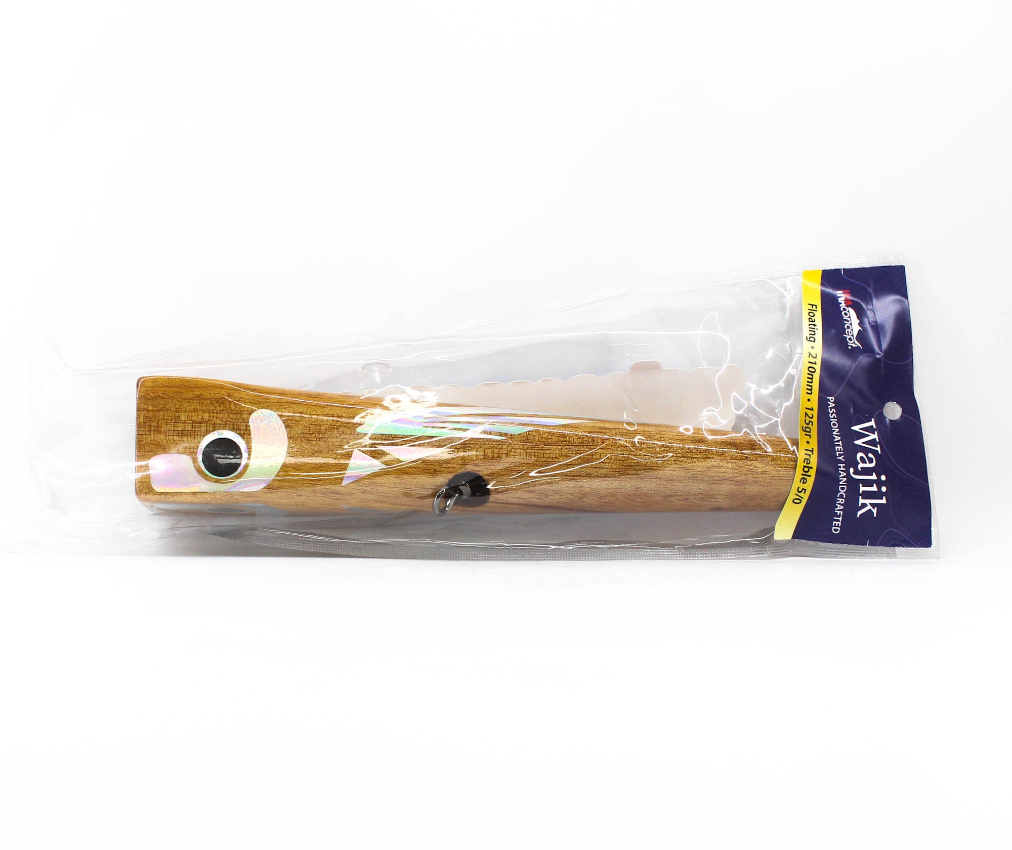 Ina Concept Wajik 210mm 125 grams Popper Floating Lure Wood (4008)
