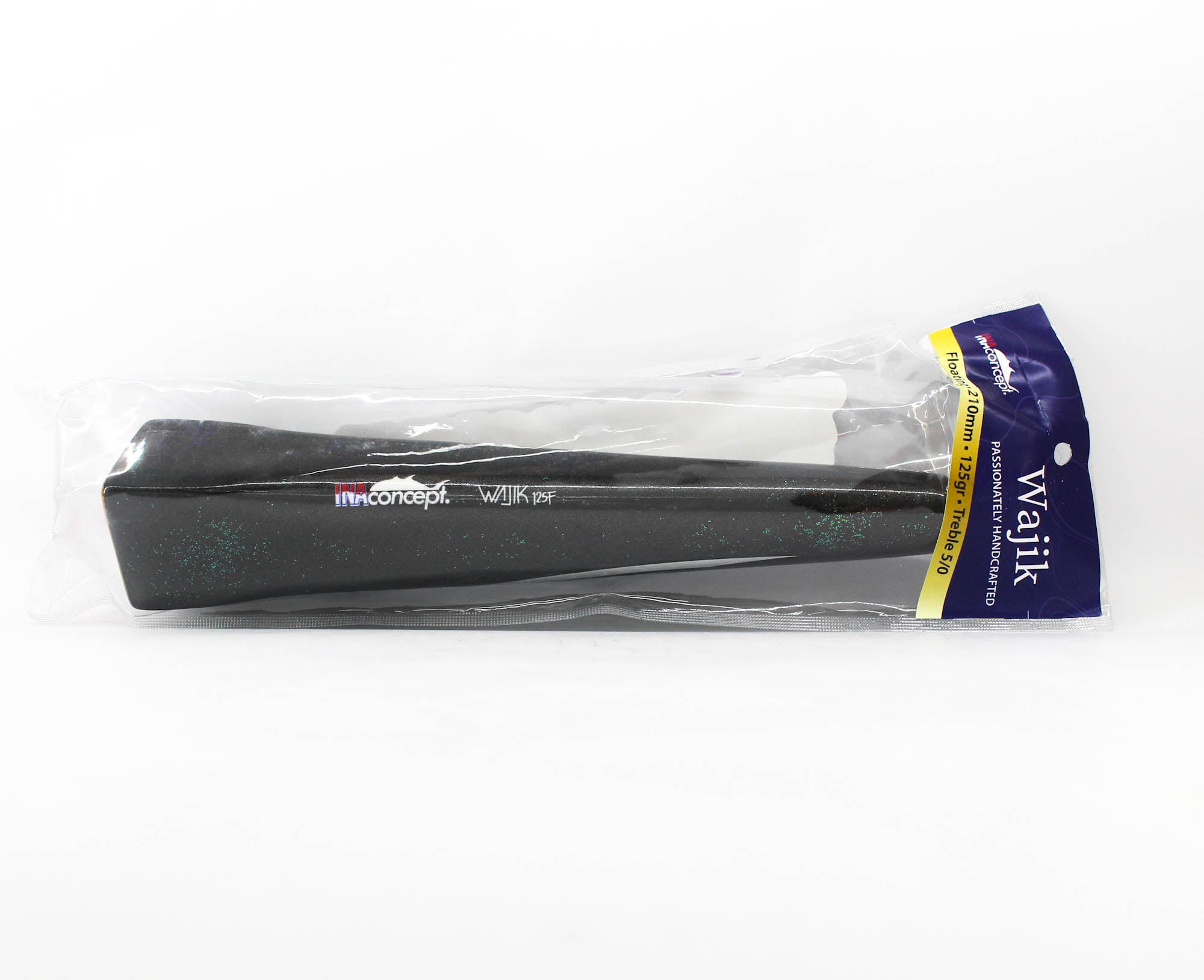 Ina Concept Wajik 210mm 125 grams Popper Floating Lure Black (4010)