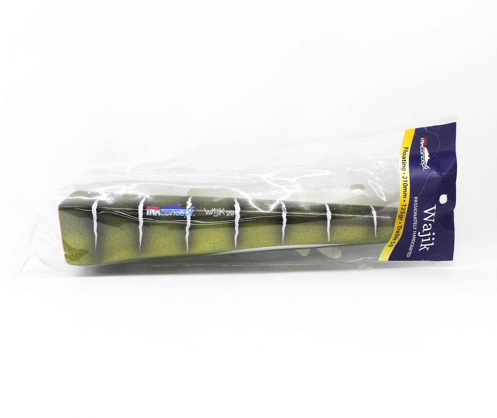 Ina Concept Wajik 210mm 125 grams Popper Floating Lure Gold (4011)