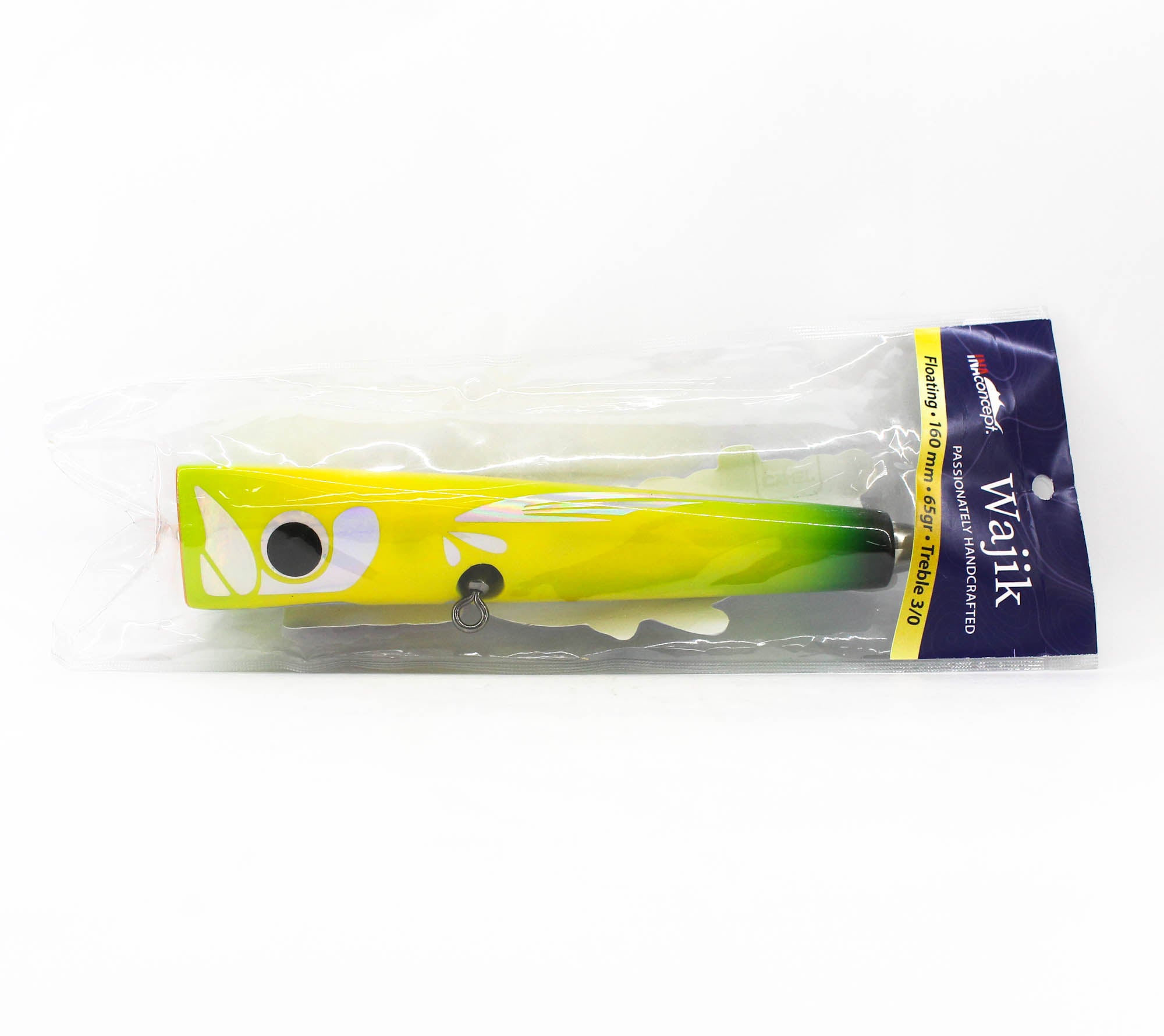 Ina Concept Wajik 160mm 65 grams Popper Floating Lure Chart (4013)