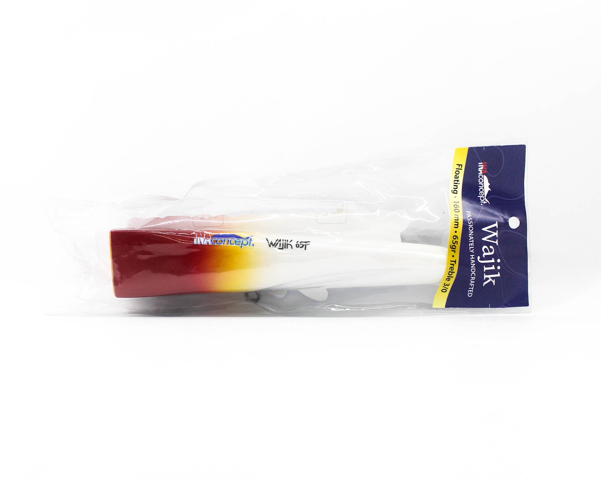 Ina Concept Wajik 160mm 65 grams Popper Floating Lure Red Head (4015)