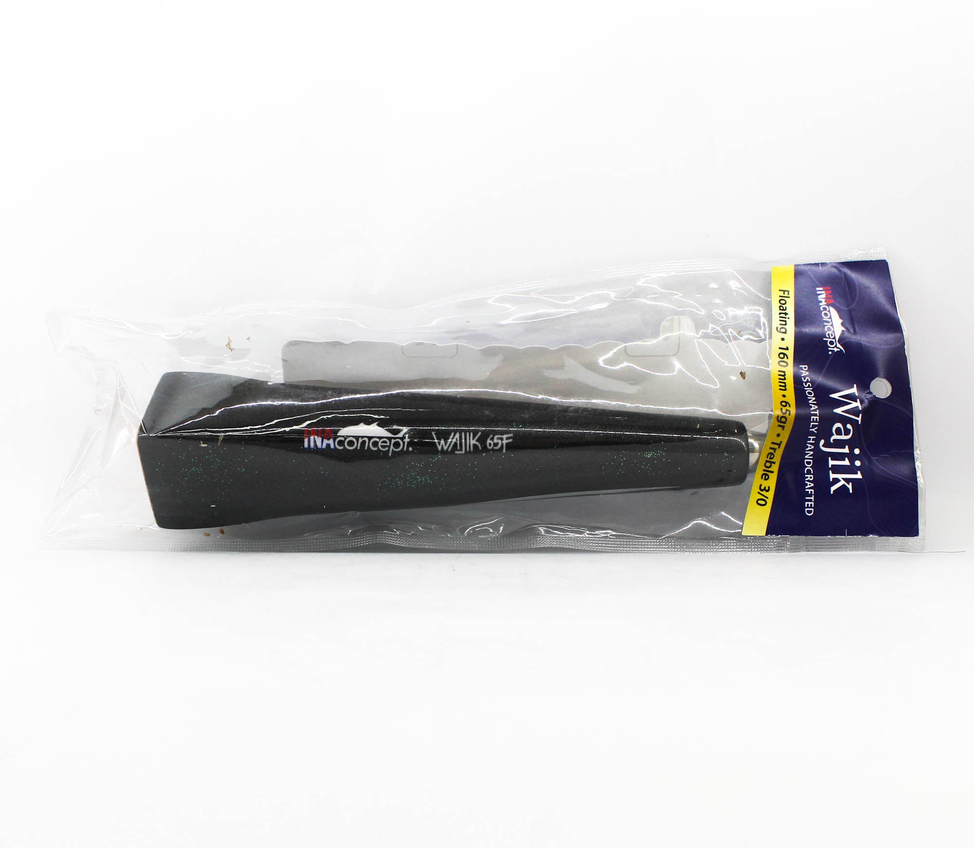 Ina Concept Wajik 160mm 65 grams Popper Floating Lure Black (4017)