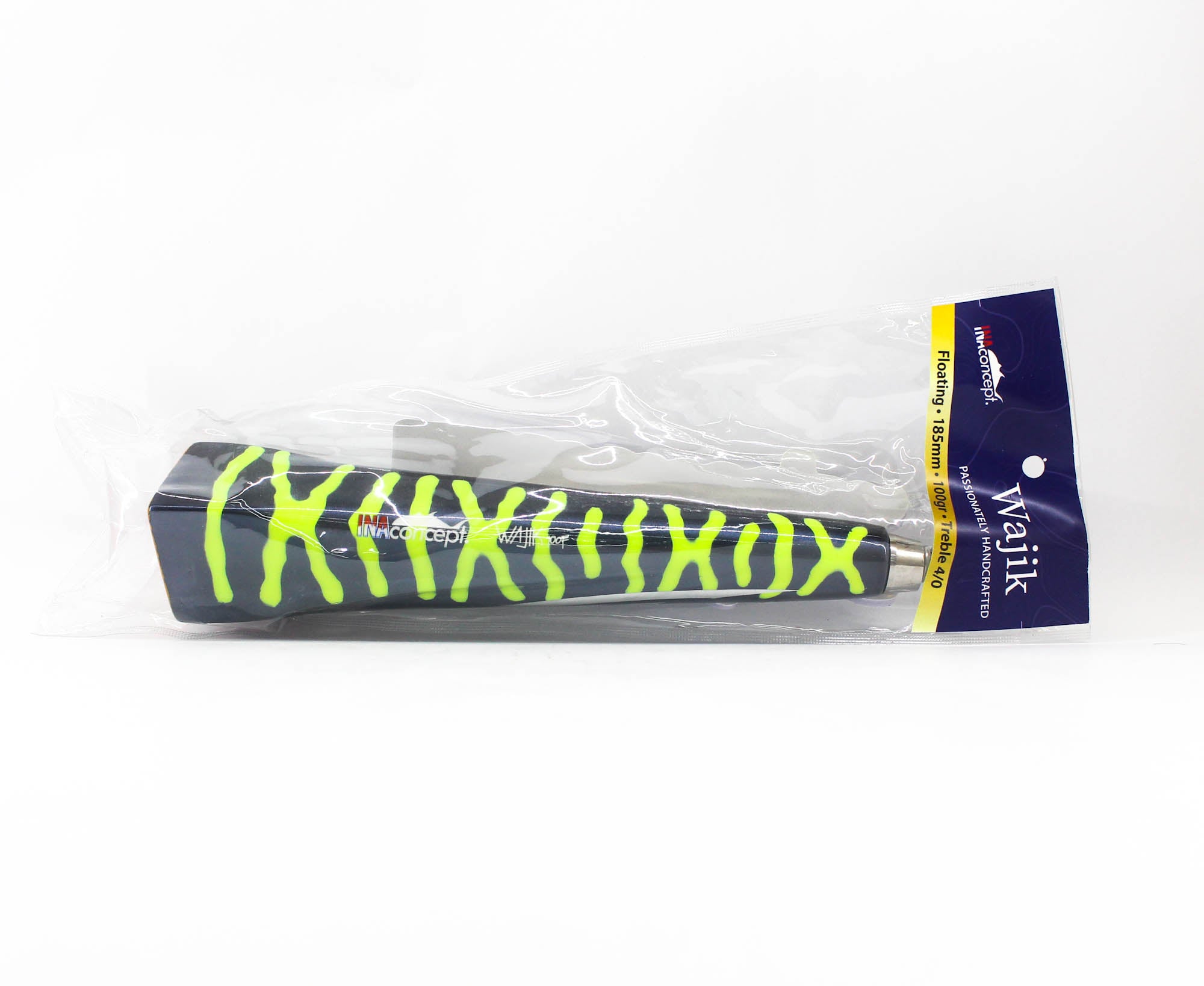 Ina Concept Wajik 185mm 100 grams Popper Floating Lure Mackerel (4023)