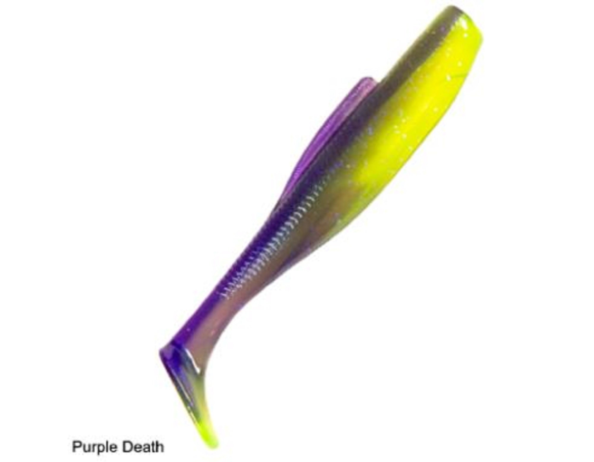 Zman Soft Lure Diezel MinnowZ 4 Inch 5/Pack Purple Death (0566)