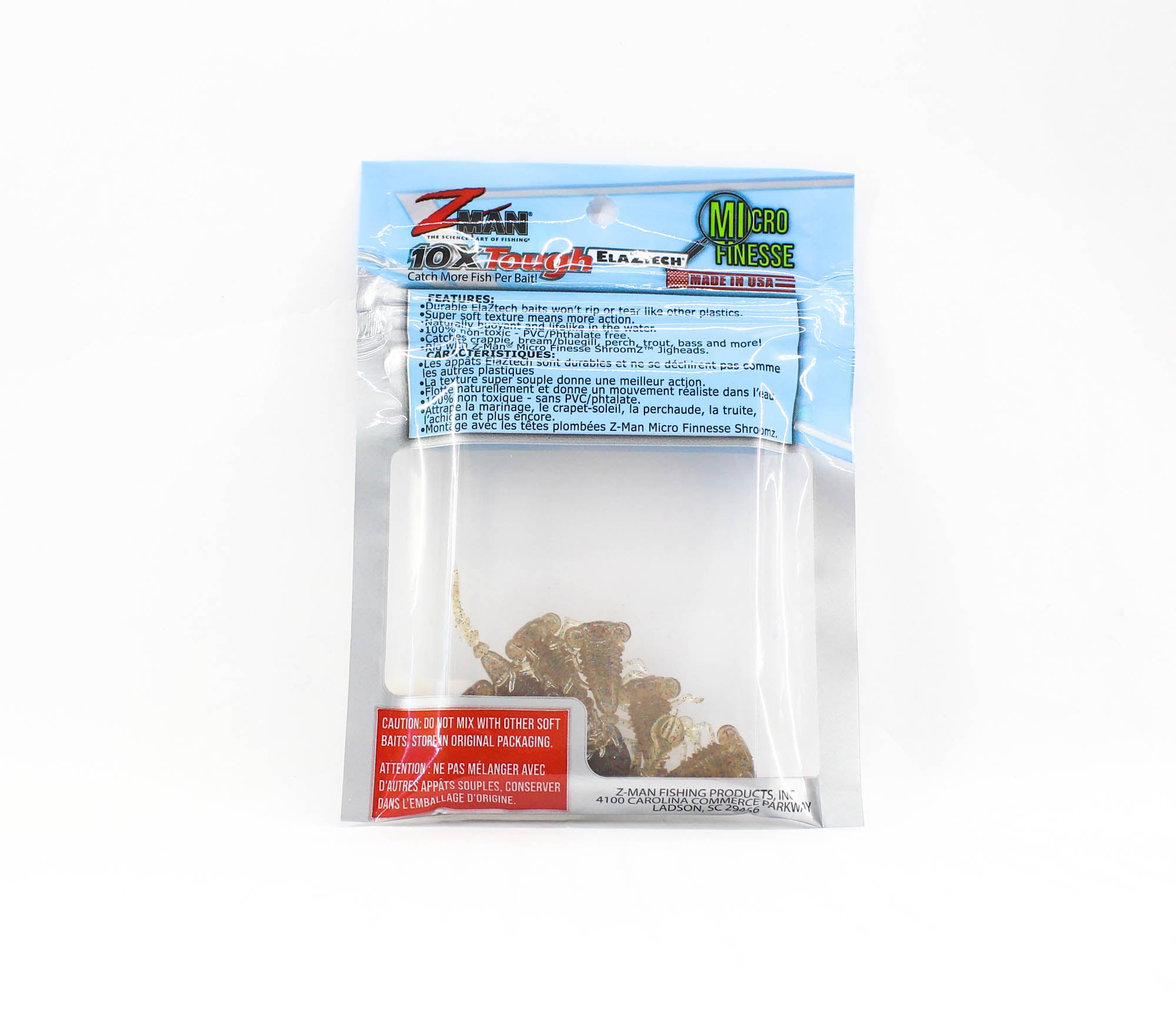 Zman Soft Lure LarvaZ 1.75 Inch 8/Pack Bloodworm (4106)