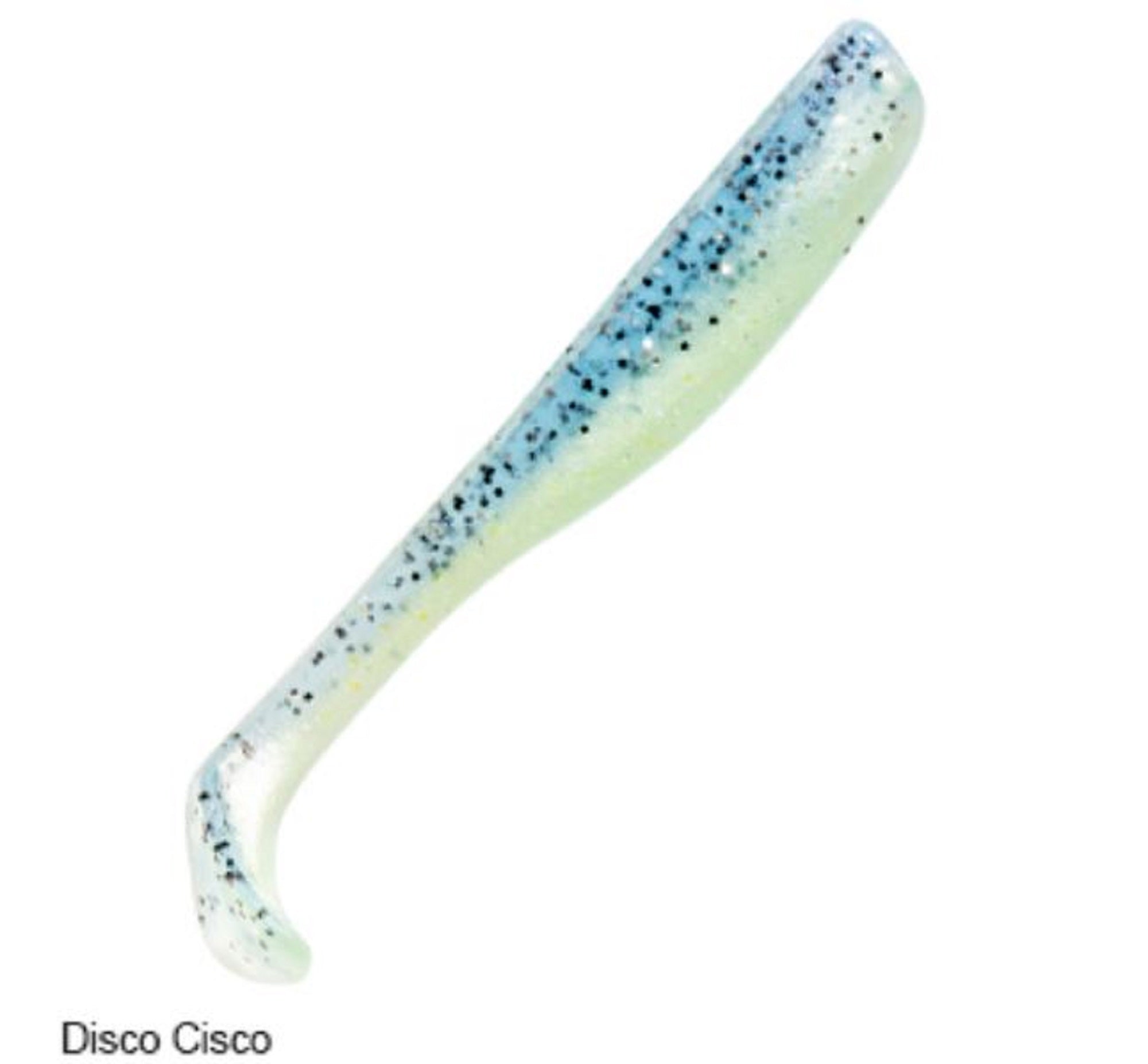 Zman Soft Lure Slim SwimZ 3 Inch 6/Pack Disco Cisco (4724)